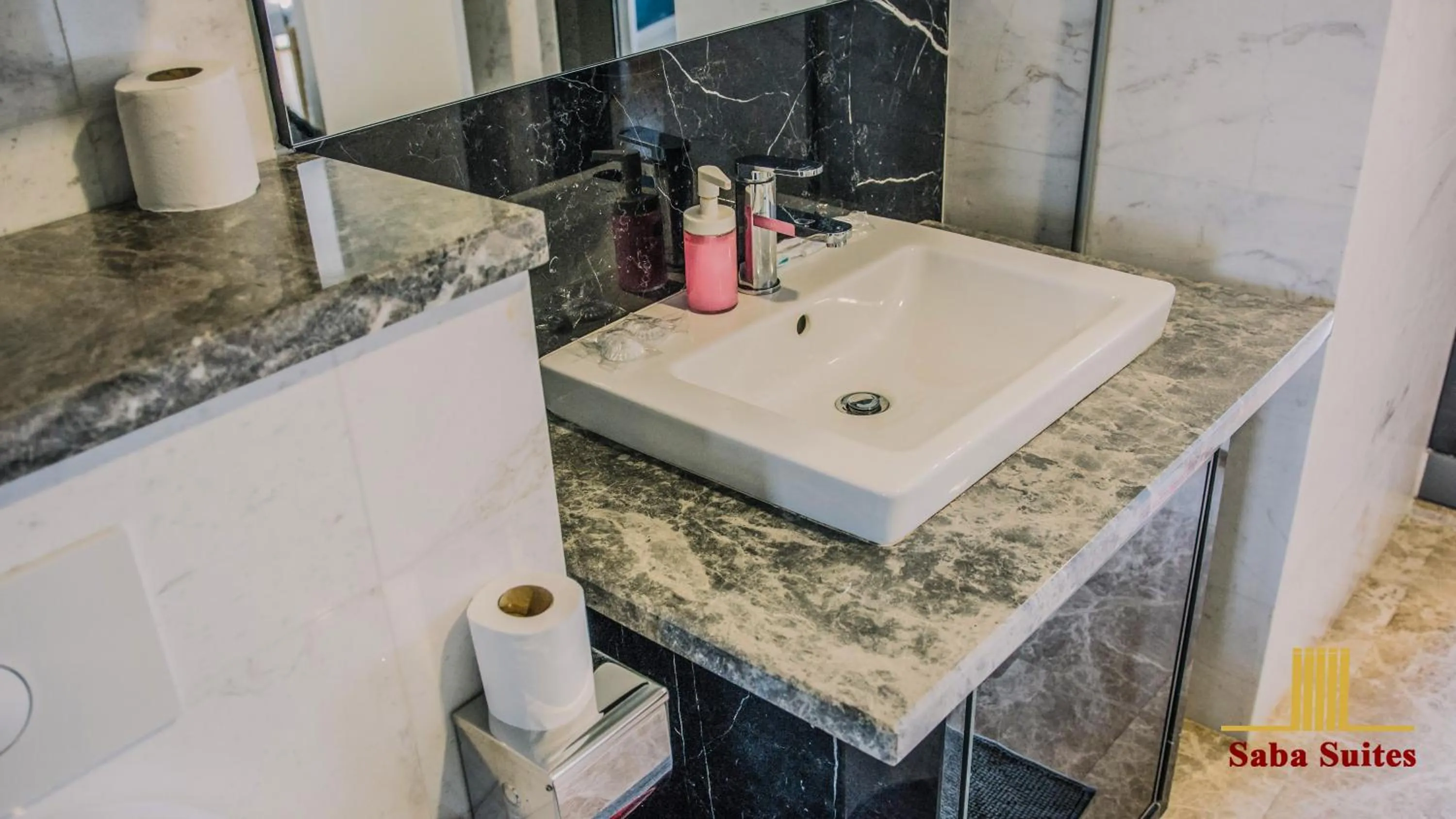 Bathroom in Saba Suites at Platinum KLCC Bukit Bintang Kuala Lumpur