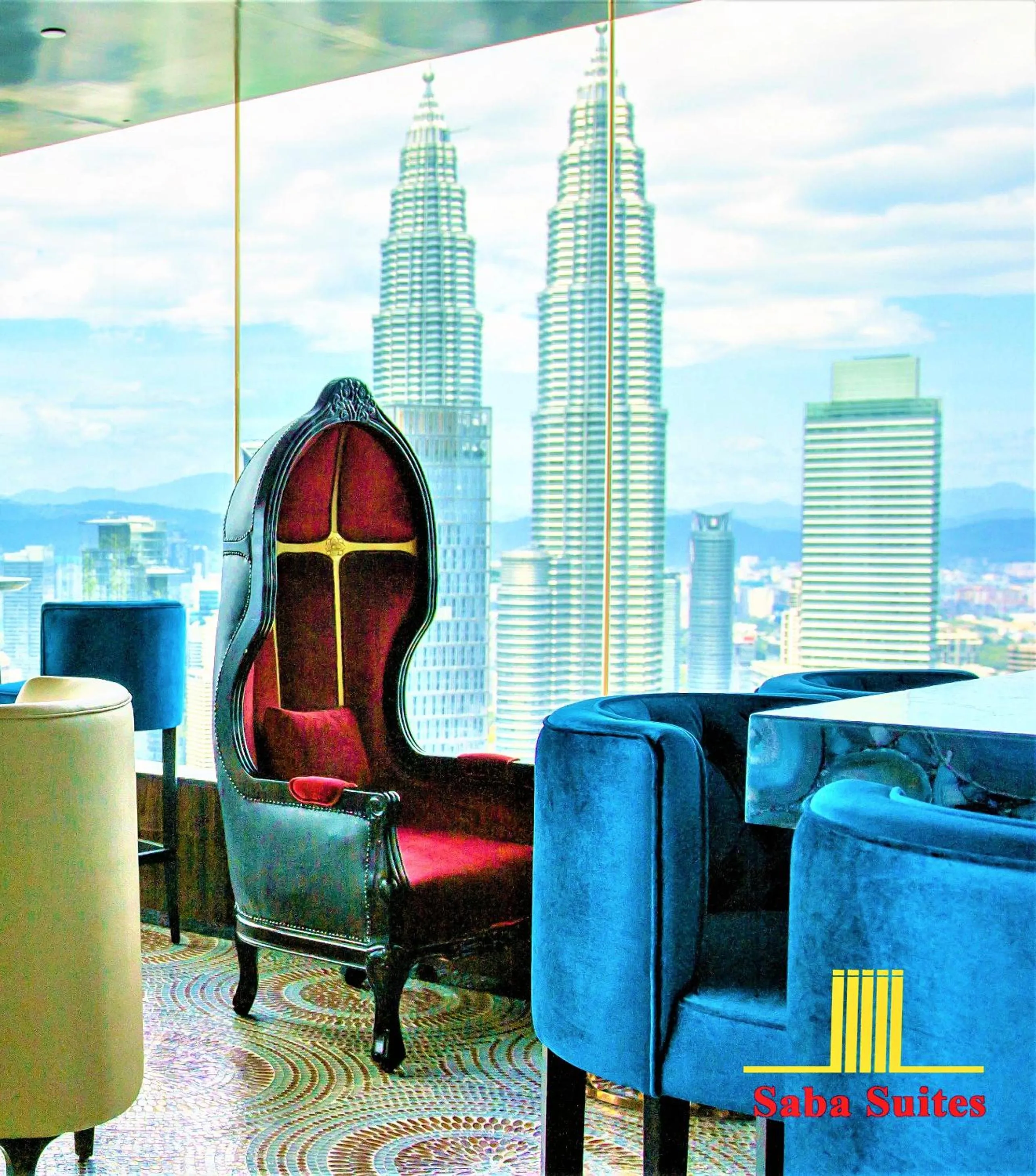 Lounge or bar in Saba Suites at Platinum KLCC Bukit Bintang Kuala Lumpur