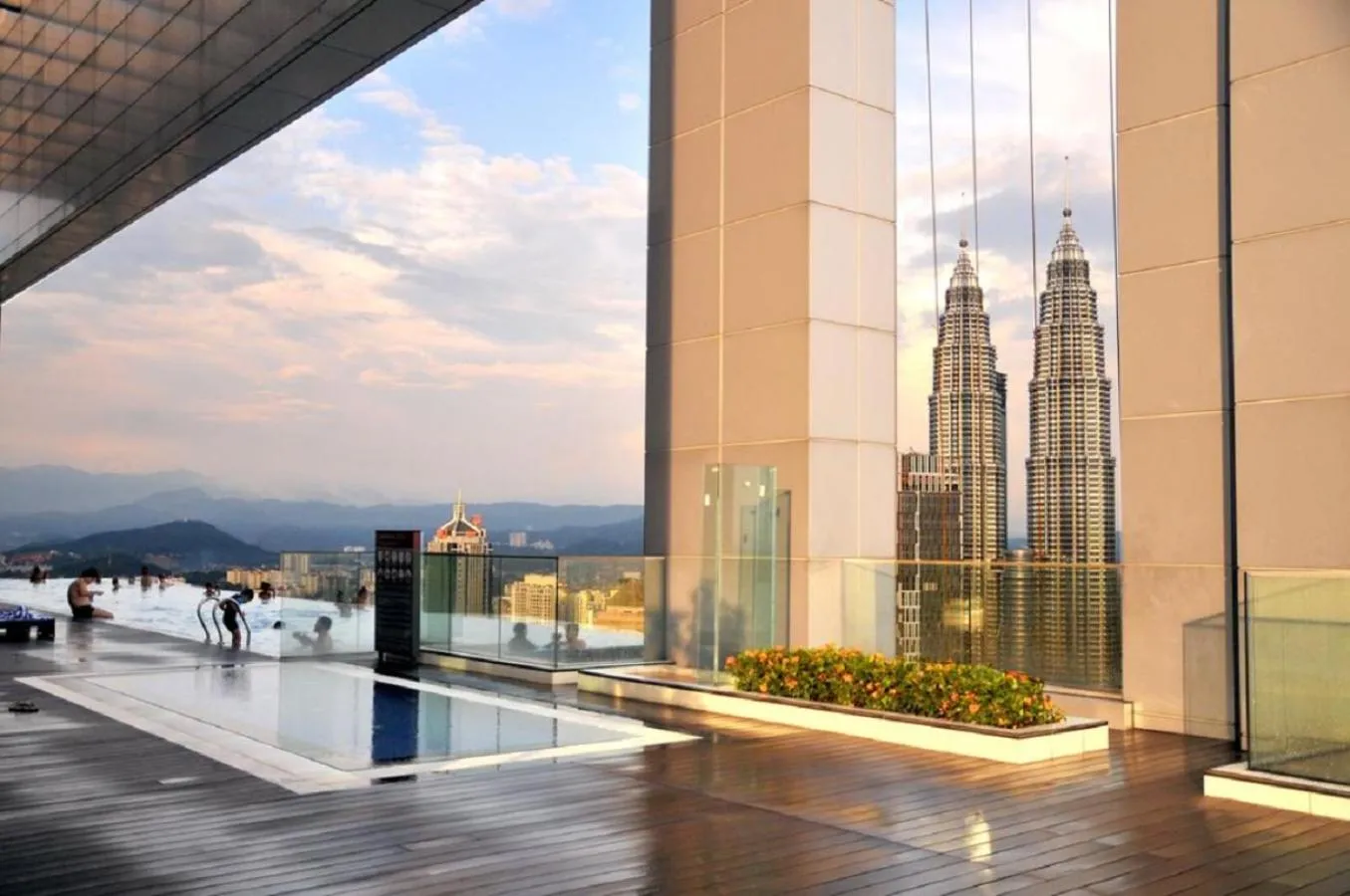 Swimming pool in Saba Suites at Platinum KLCC Bukit Bintang Kuala Lumpur