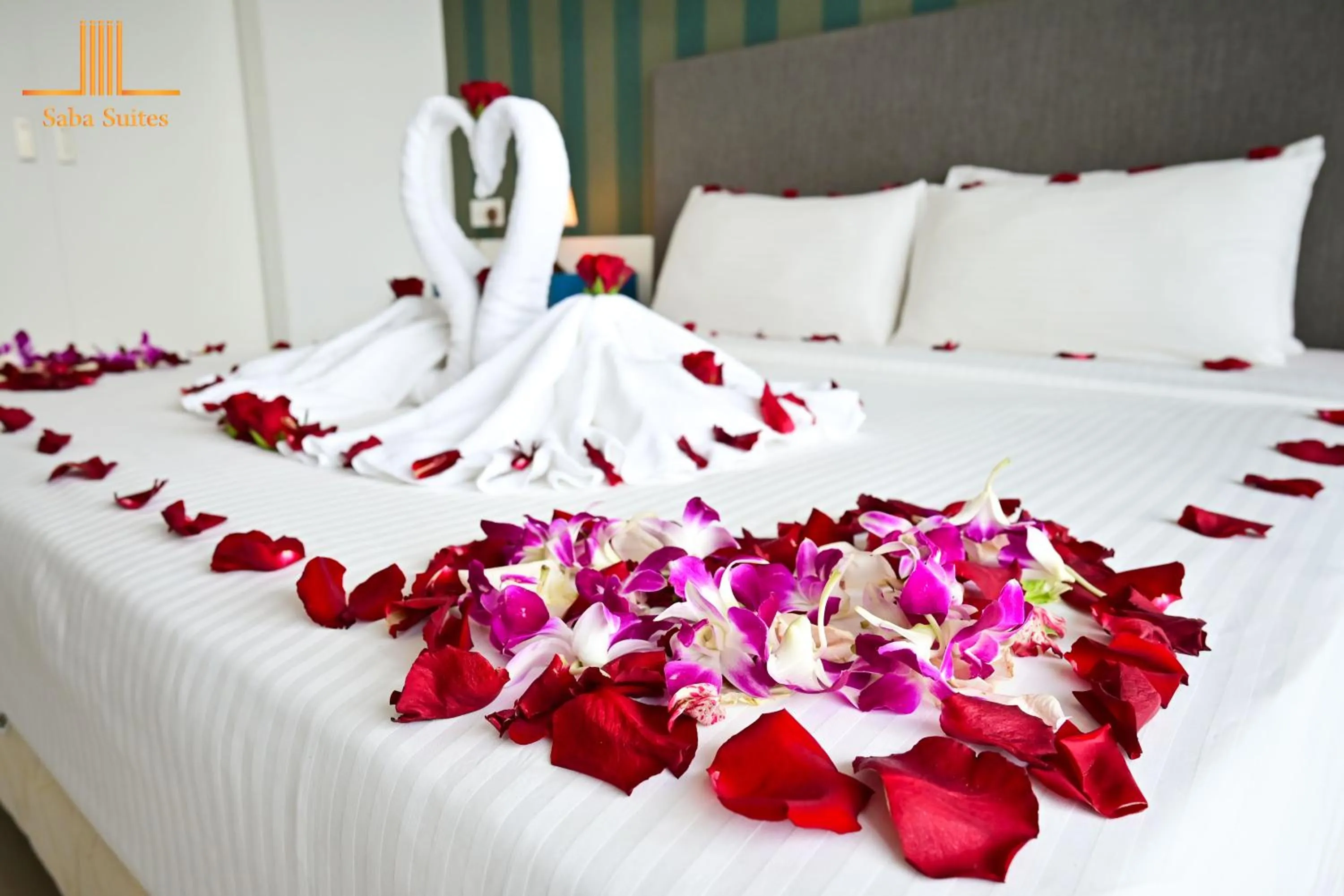 Bed in Saba Suites at Platinum KLCC Bukit Bintang Kuala Lumpur