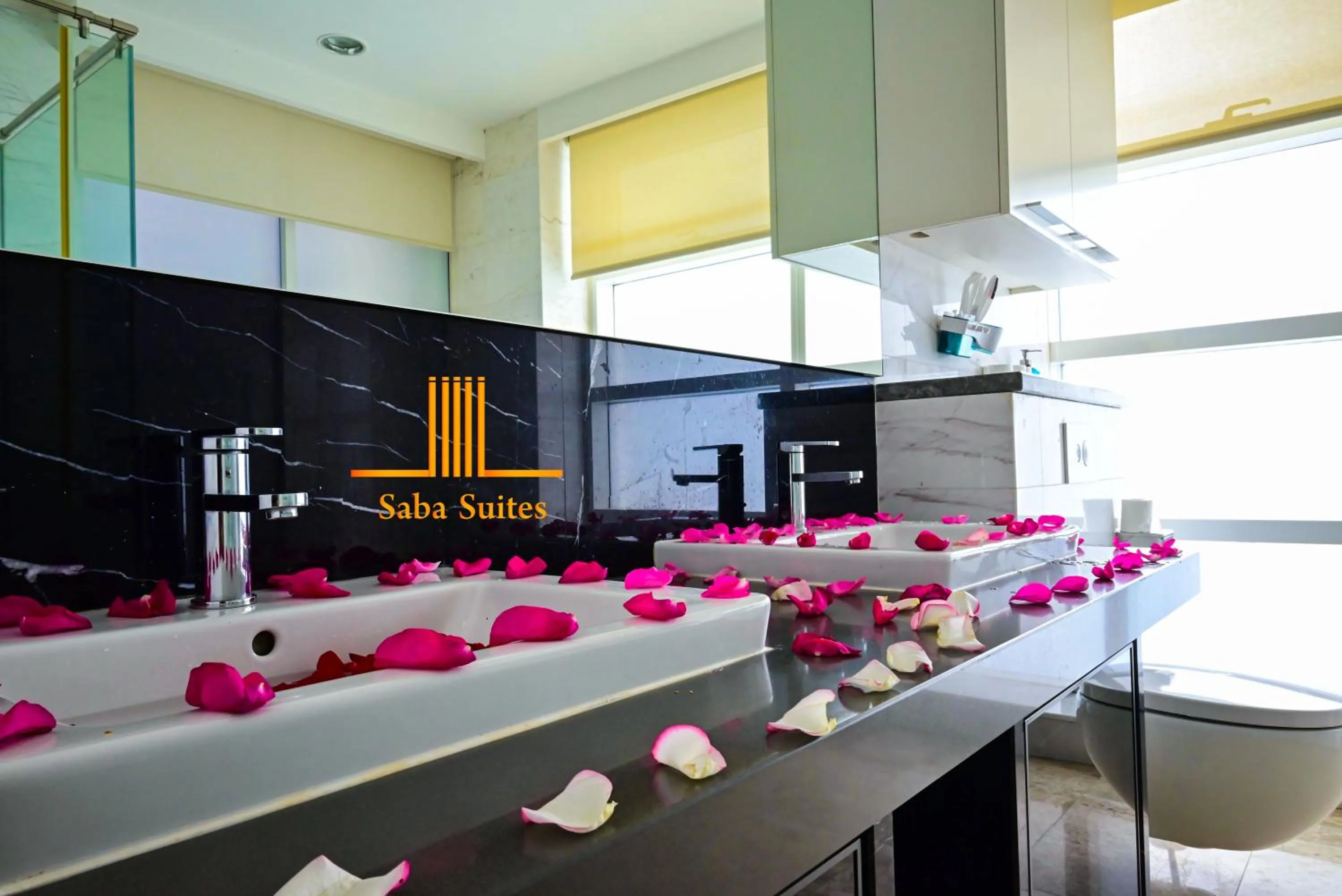 Bathroom in Saba Suites at Platinum KLCC Bukit Bintang Kuala Lumpur