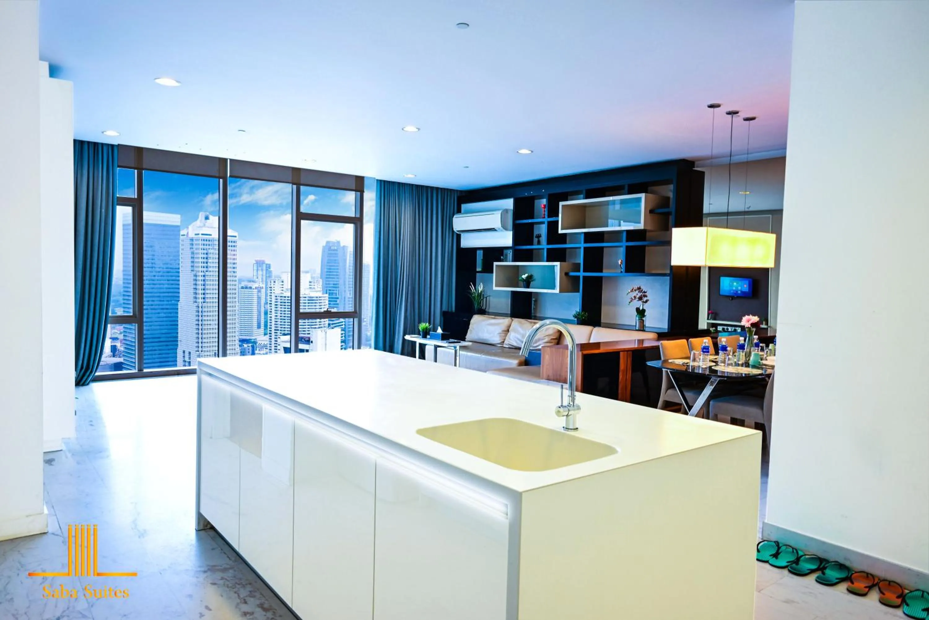 Living room in Saba Suites at Platinum KLCC Bukit Bintang Kuala Lumpur