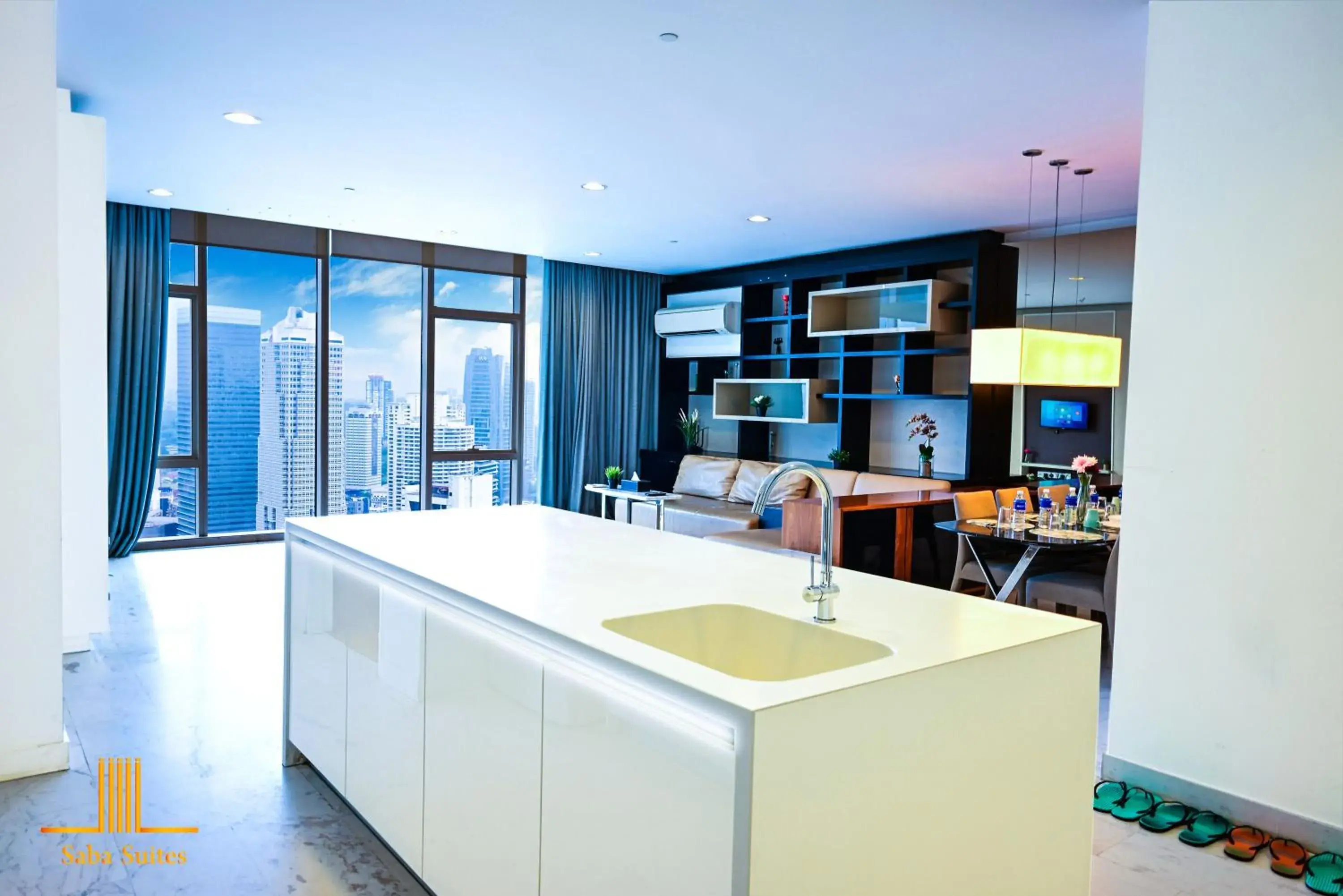 Living room in Saba Suites at Platinum KLCC Bukit Bintang Kuala Lumpur Living room in Saba Suites at Platinum KLCC Bukit Bintang Kuala Lumpur