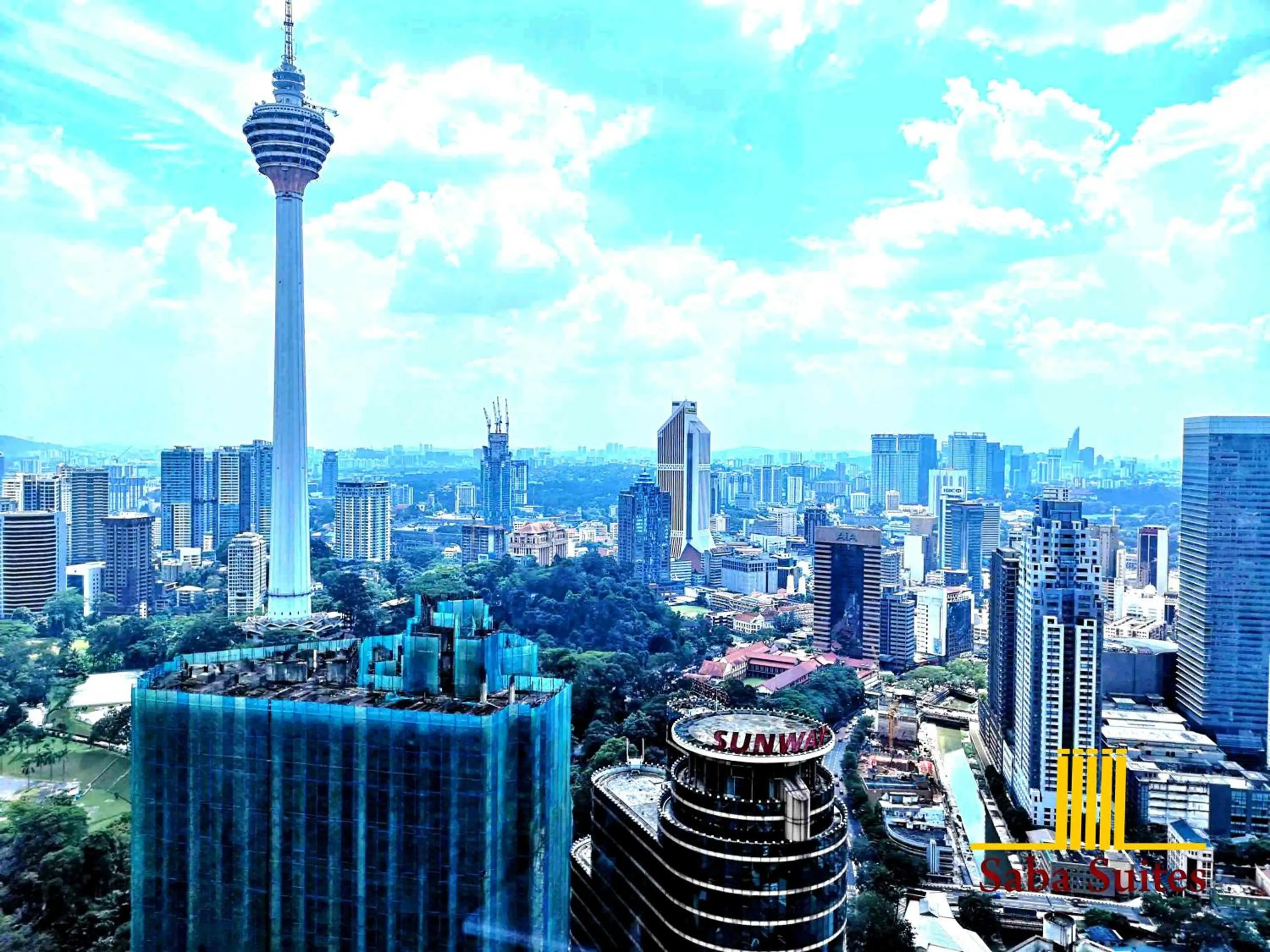 View (from property/room) in Saba Suites at Platinum KLCC Bukit Bintang Kuala Lumpur