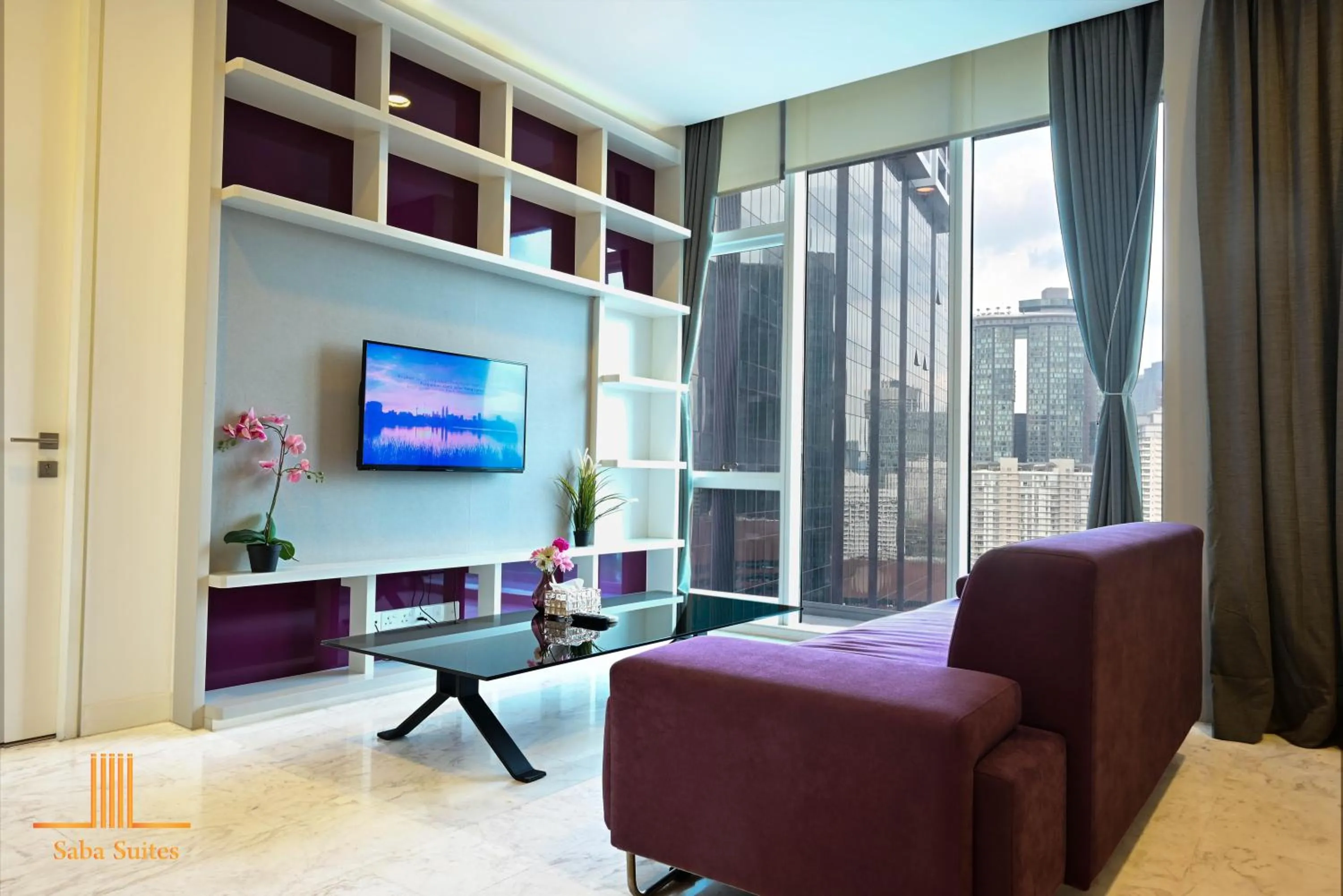 TV and multimedia, TV/Entertainment Center in Saba Suites at Platinum KLCC Bukit Bintang Kuala Lumpur