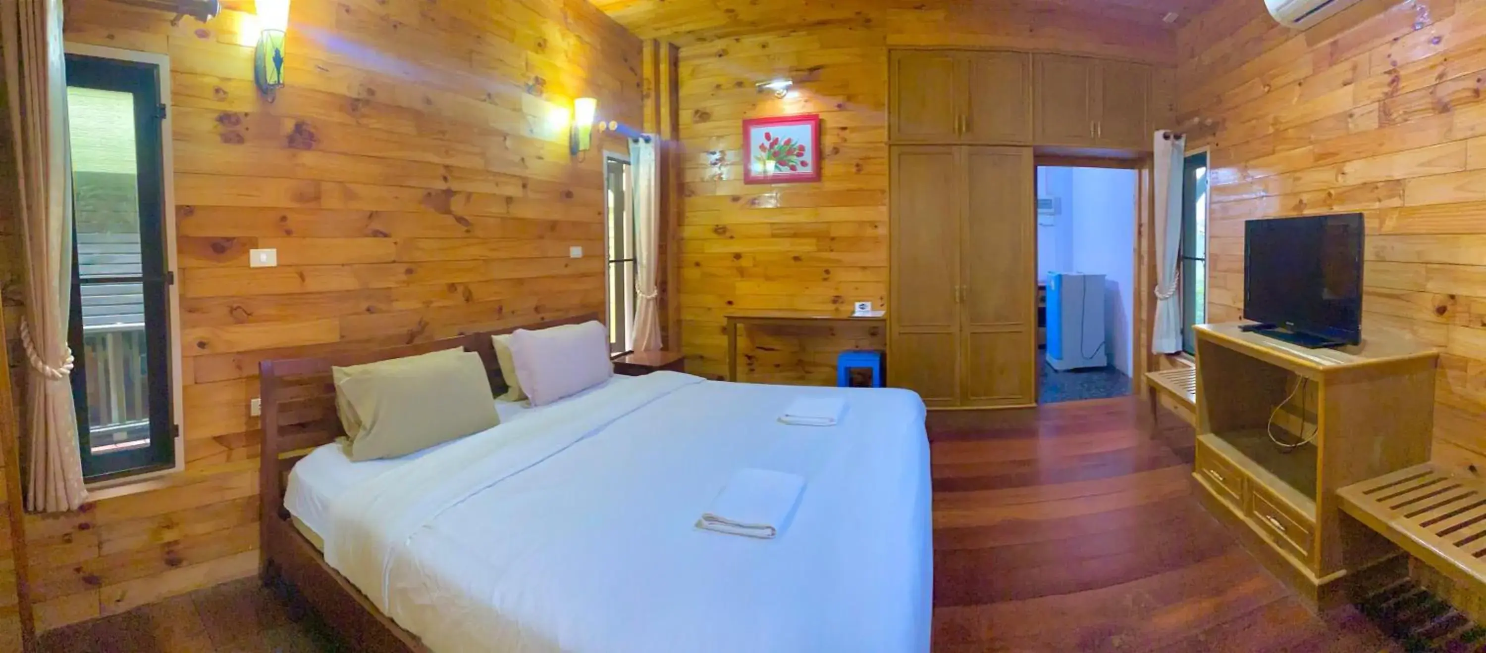 Bed in Baan Soontree Resort Bed in Baan Soontree Resort