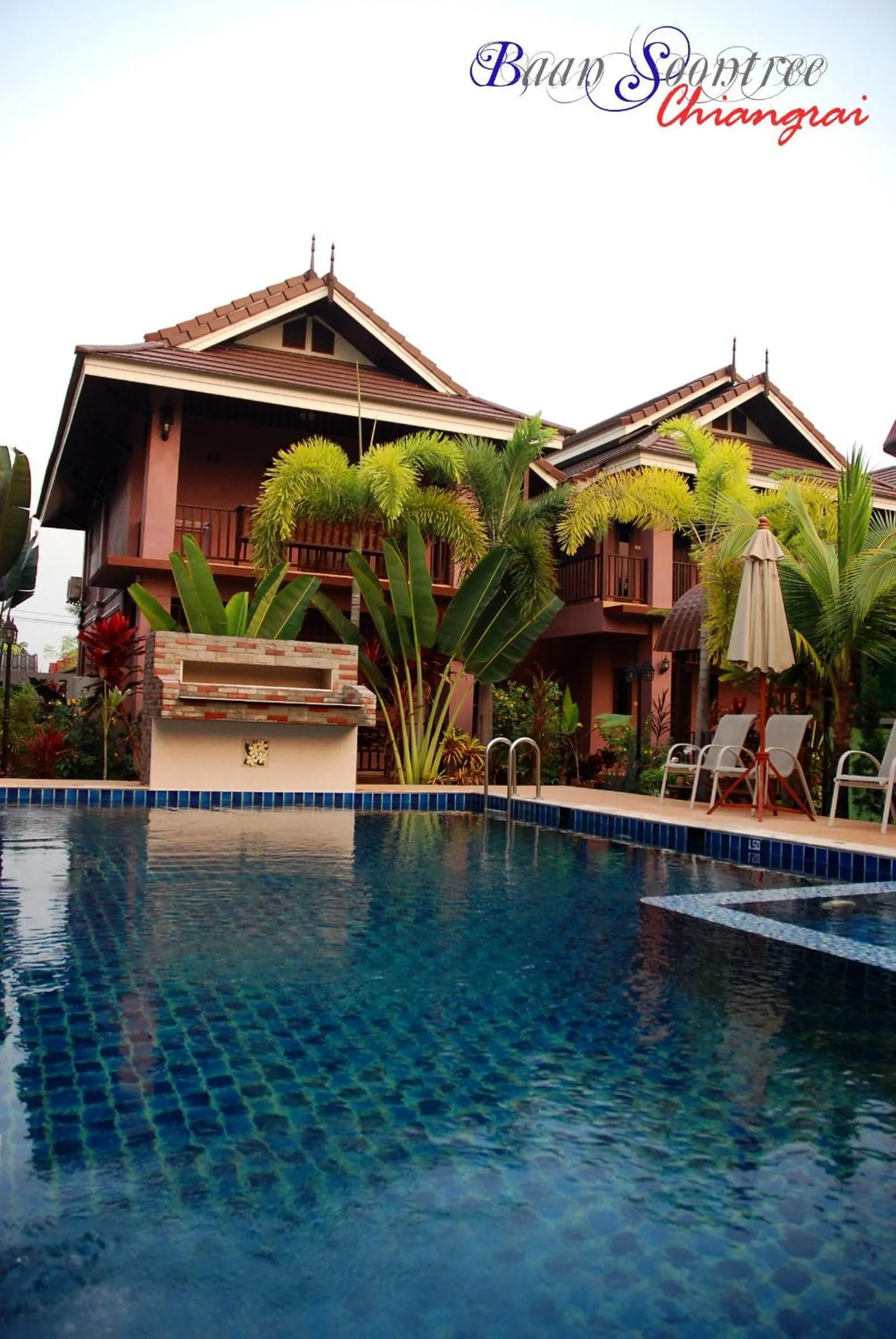 Pool view in Baan Soontree Resort