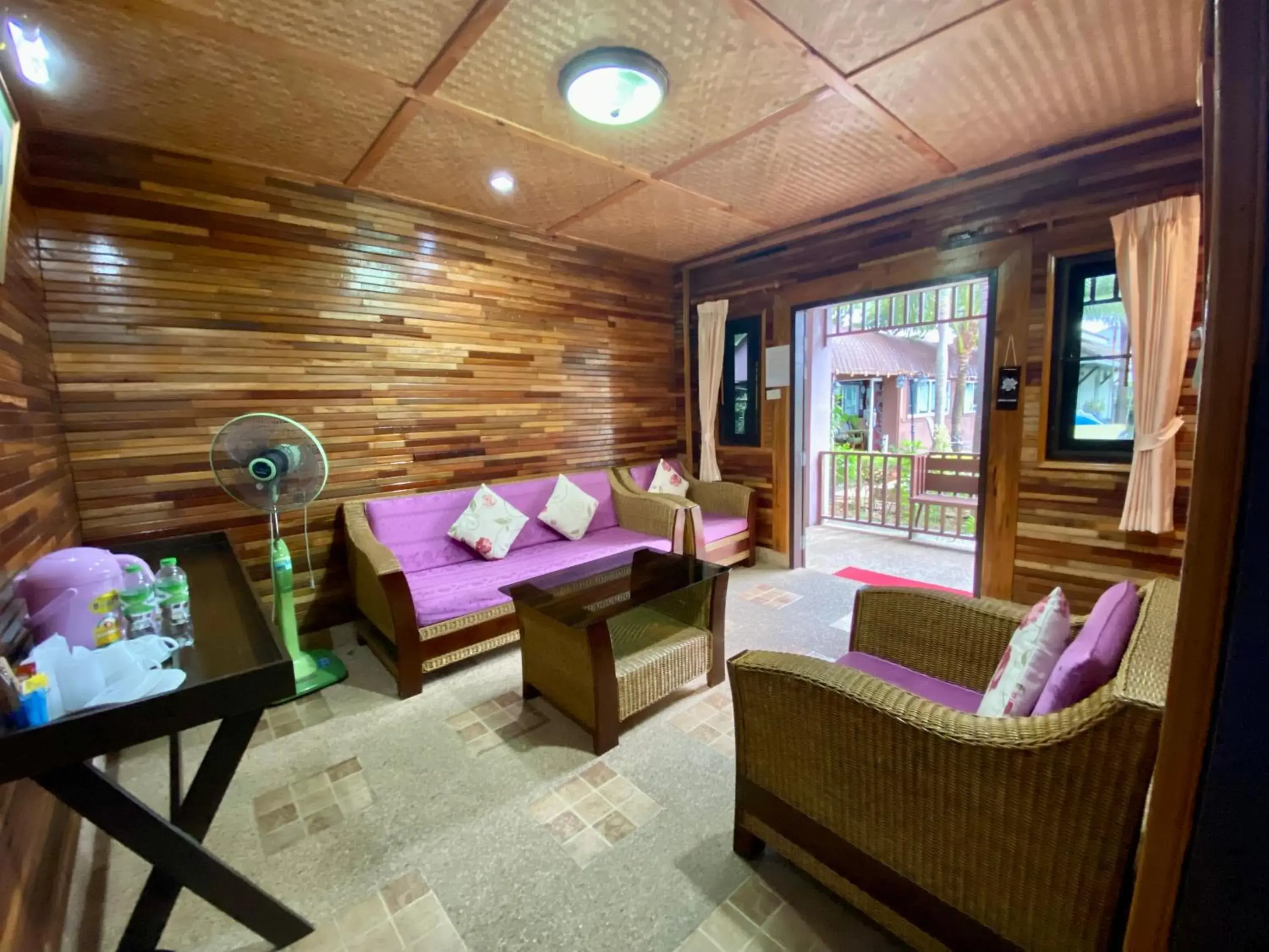 Living room in Baan Soontree Resort Living room in Baan Soontree Resort