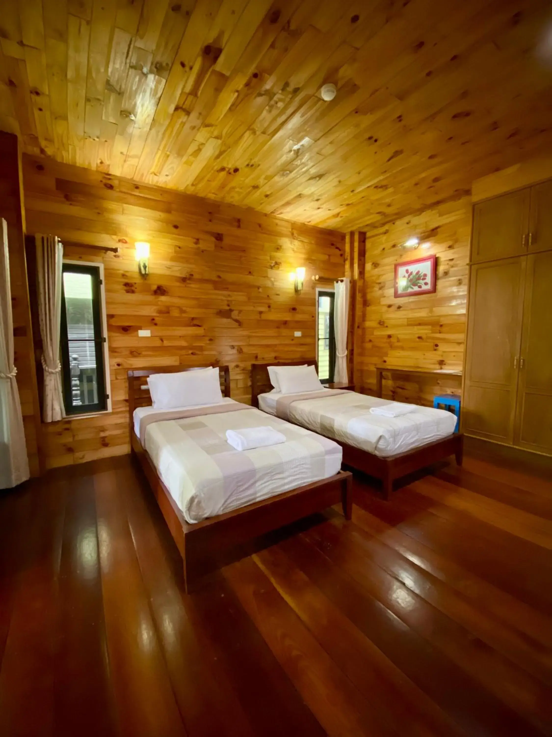 Bed in Baan Soontree Resort Bed in Baan Soontree Resort