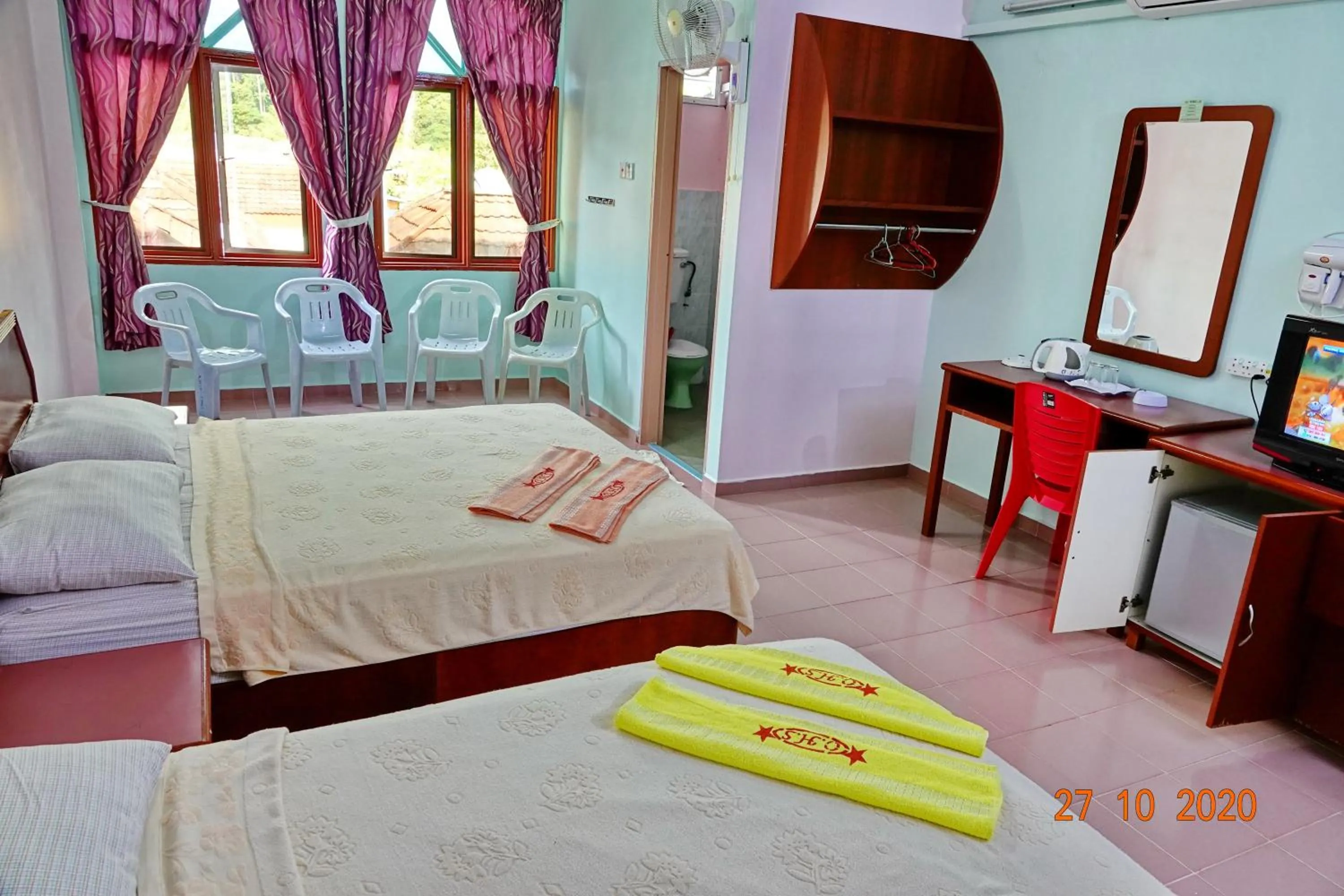 Bathroom, Bed in The Room Concept Homestay