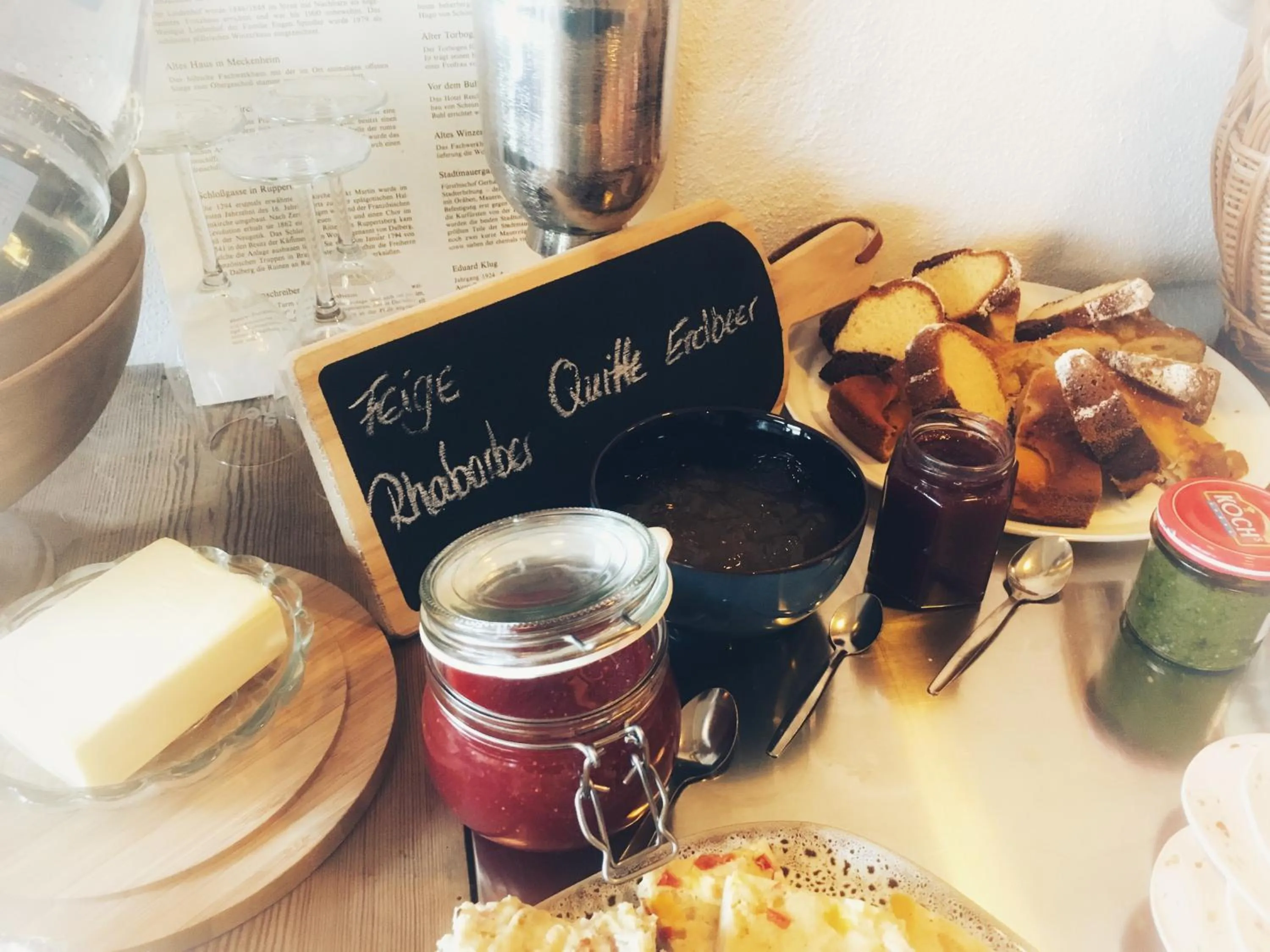 Food close-up in Die Fruchtstub