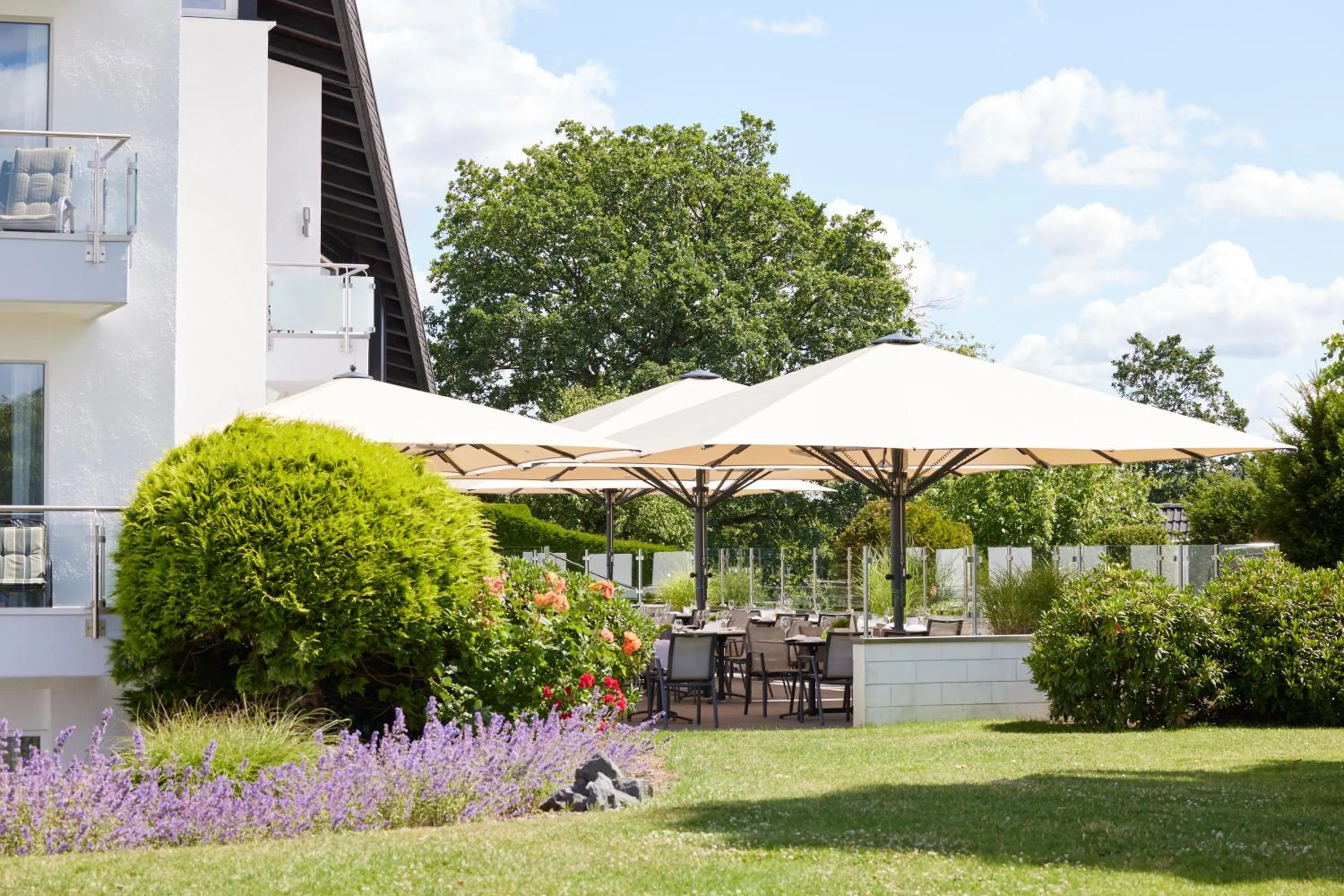 Garden view in Hotel Derichsweiler Hof