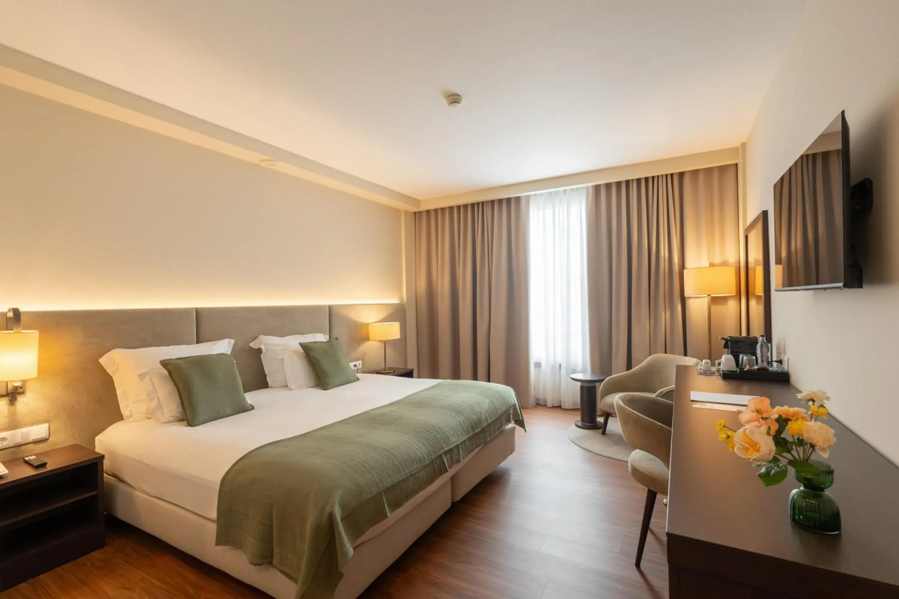 Bed in Hotel Premium Porto Maia Bed in Hotel Premium Porto Maia