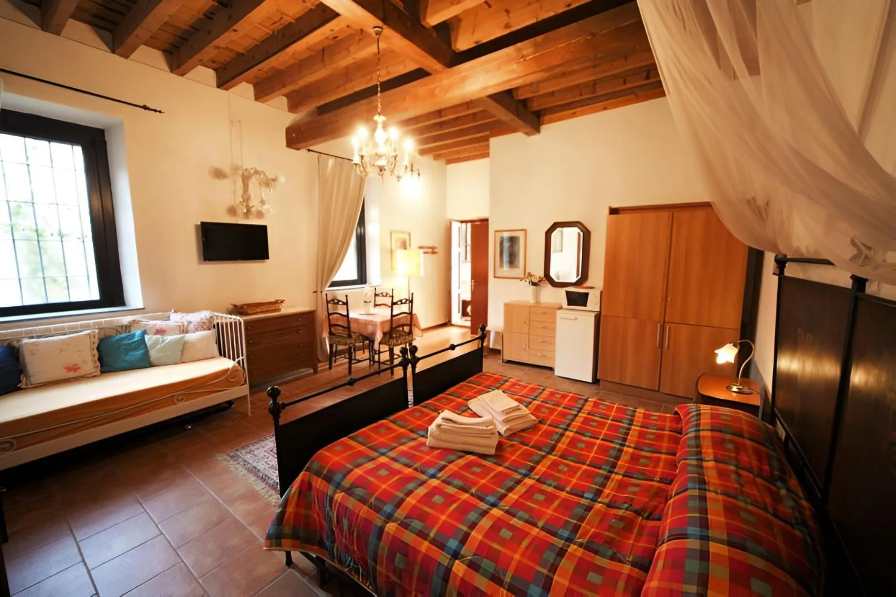 Bed in Antica Corte Milanese