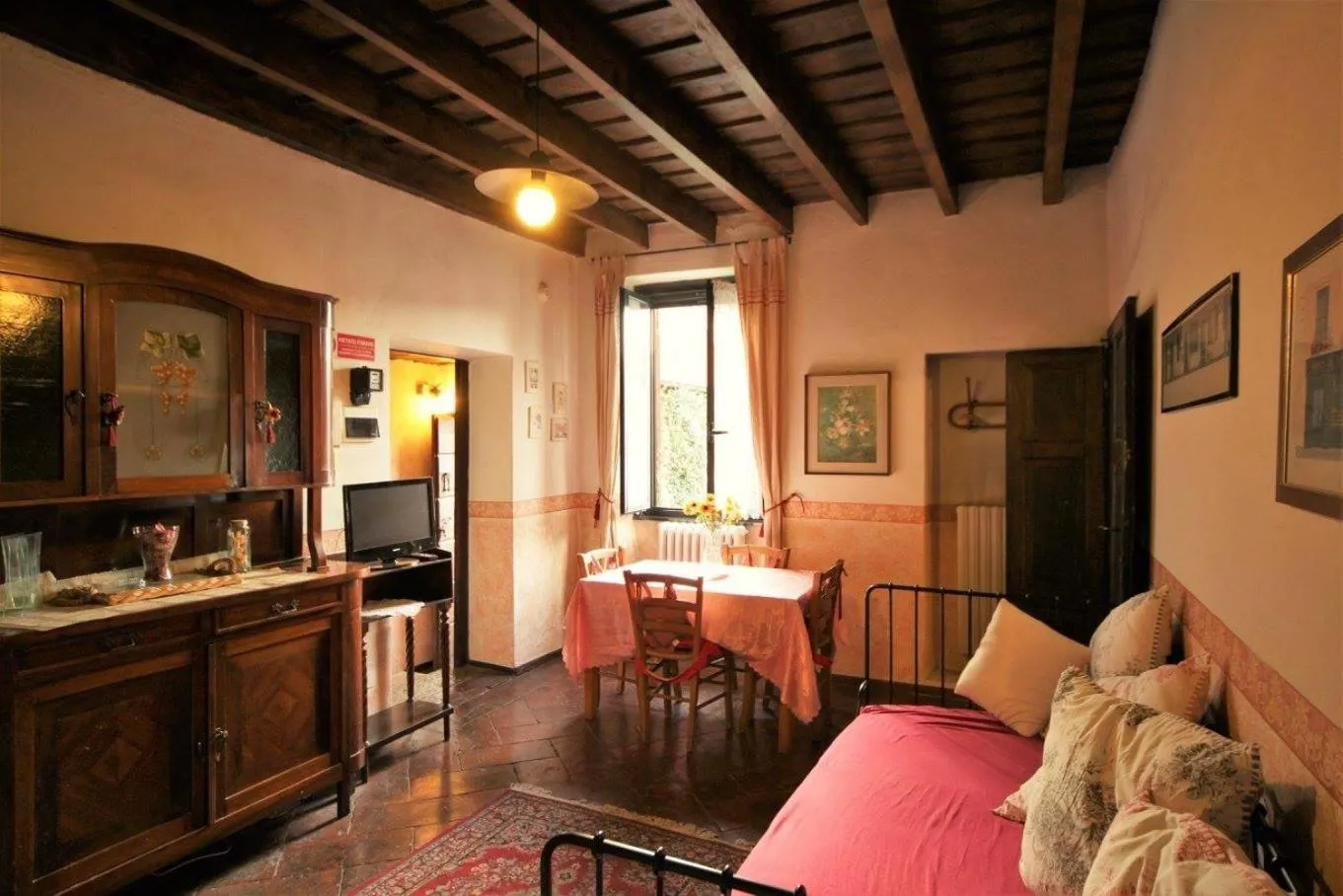 Seating area in Antica Corte Milanese