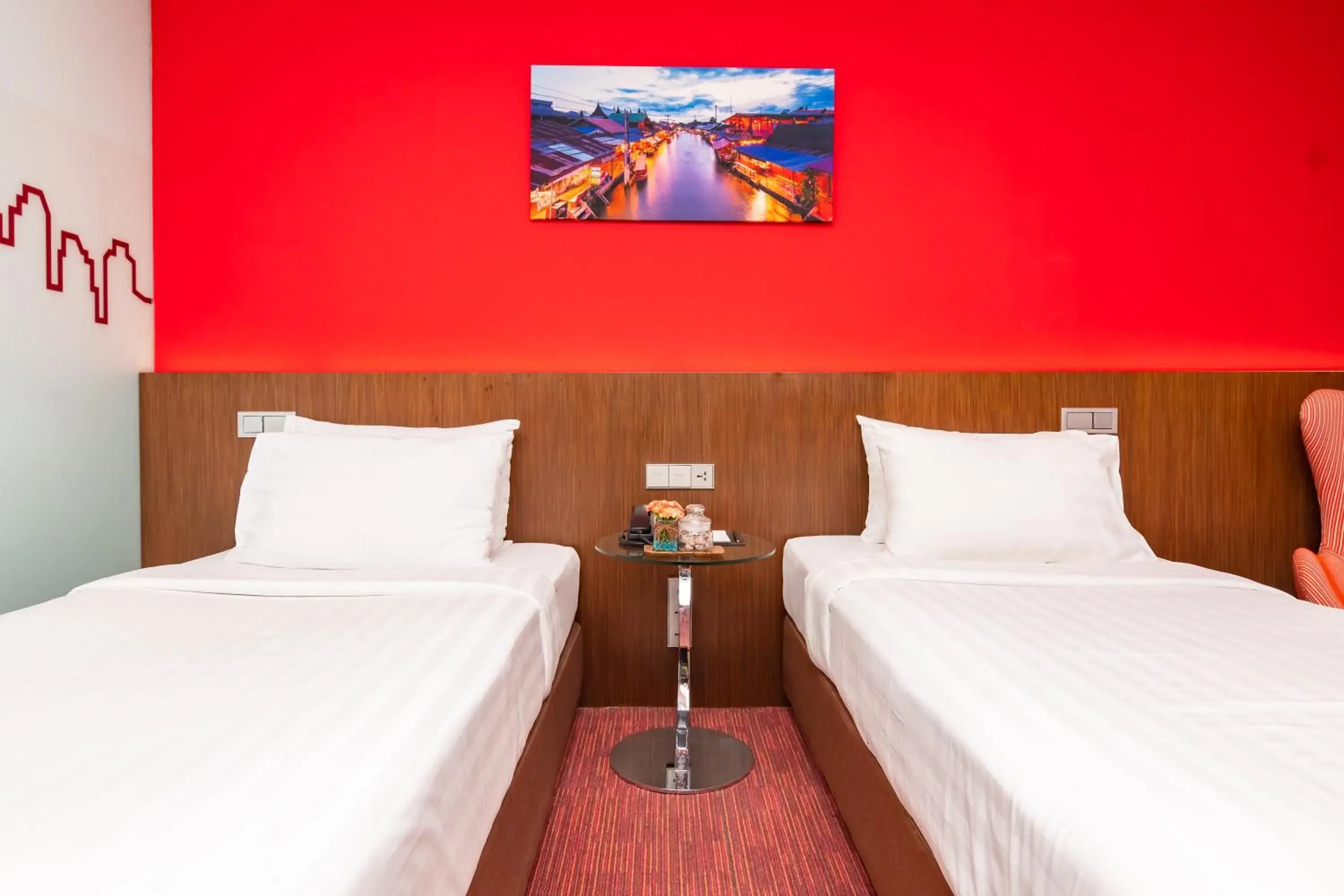 Bedroom, Bed in Galleria 10 Hotel Bangkok Bedroom, Bed in Galleria 10 Hotel Bangkok