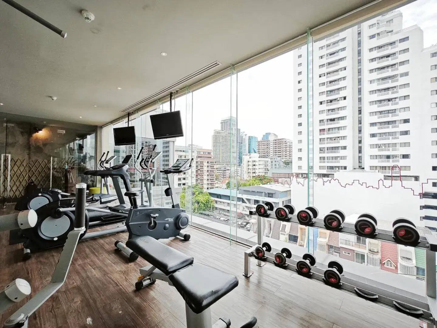 Fitness centre/facilities in Galleria 10 Hotel Bangkok Fitness centre/facilities in Galleria 10 Hotel Bangkok