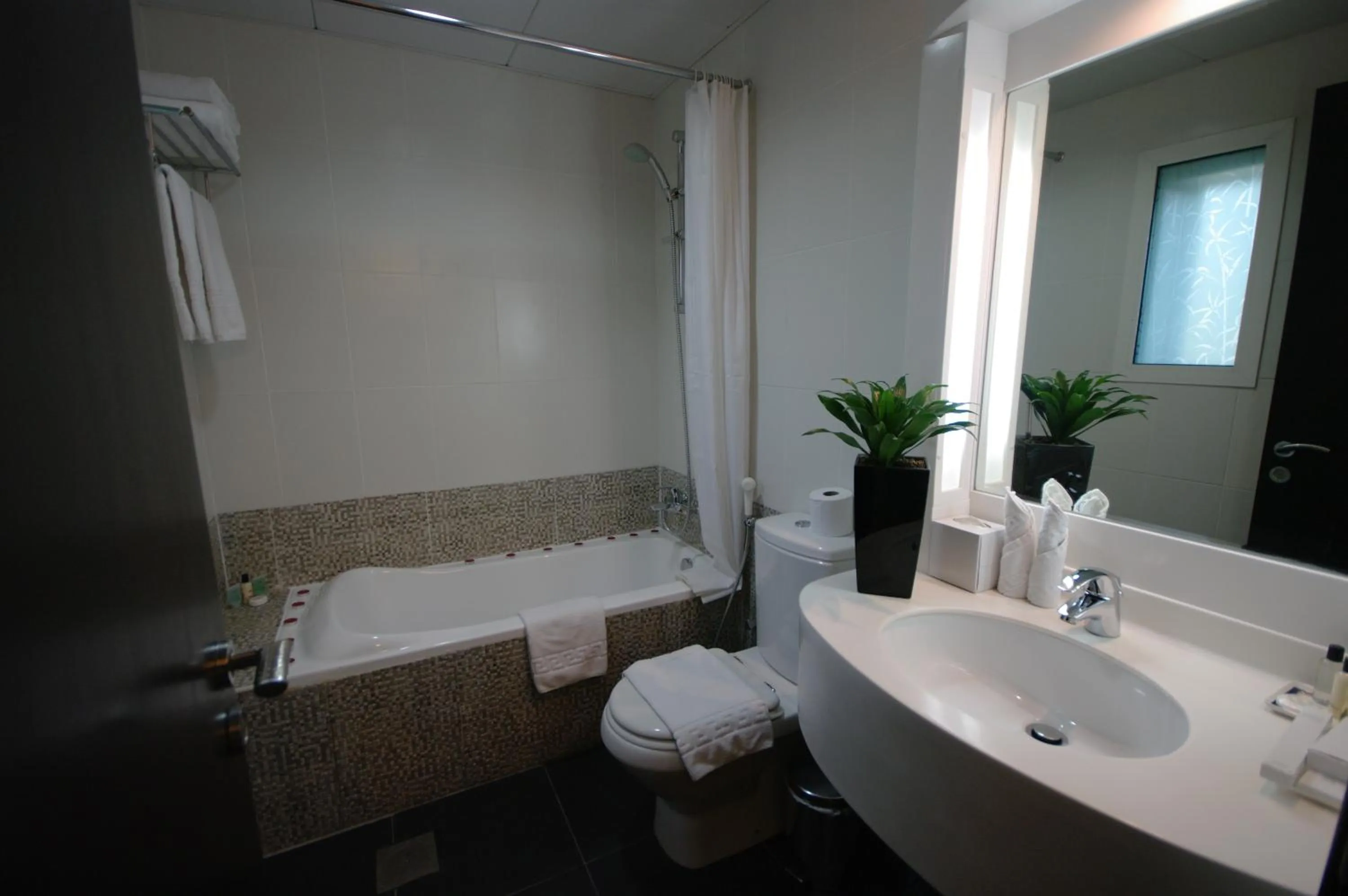 Bathroom in Gulf Oasis Hotel Apartments Fz LLC