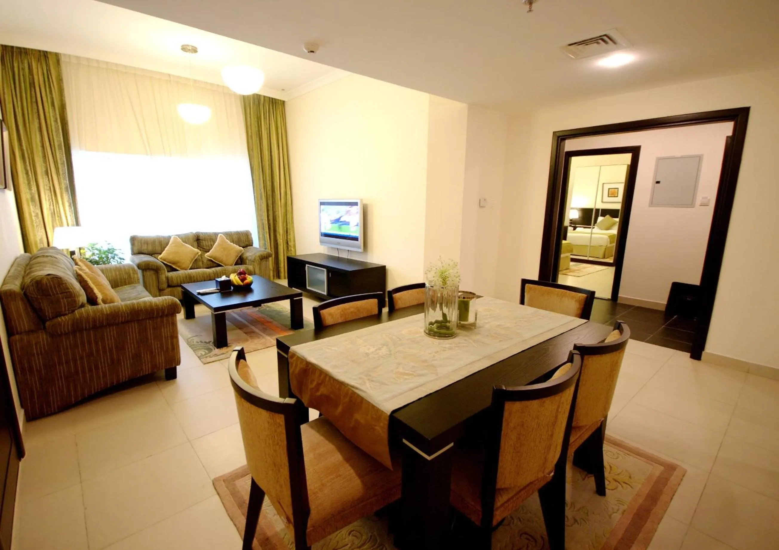Living room in Gulf Oasis Hotel Apartments Fz LLC