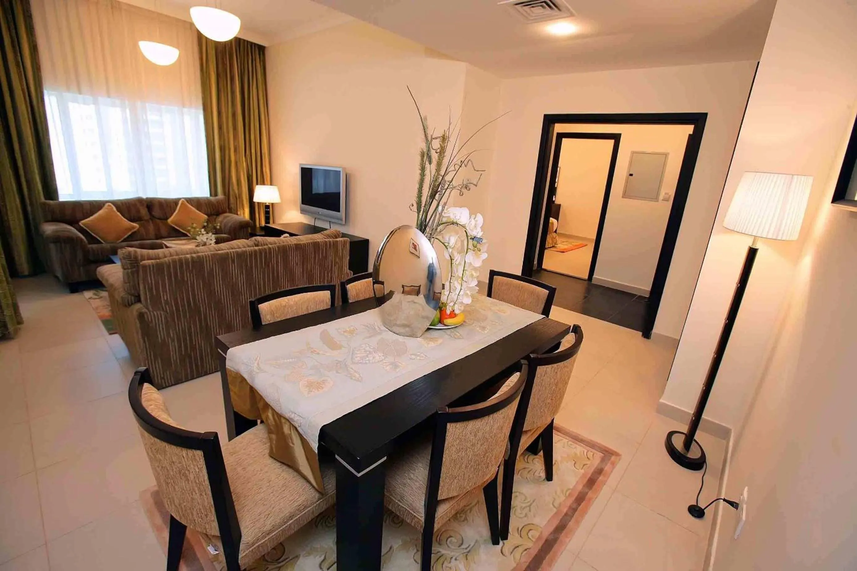 Living room in Gulf Oasis Hotel Apartments Fz LLC