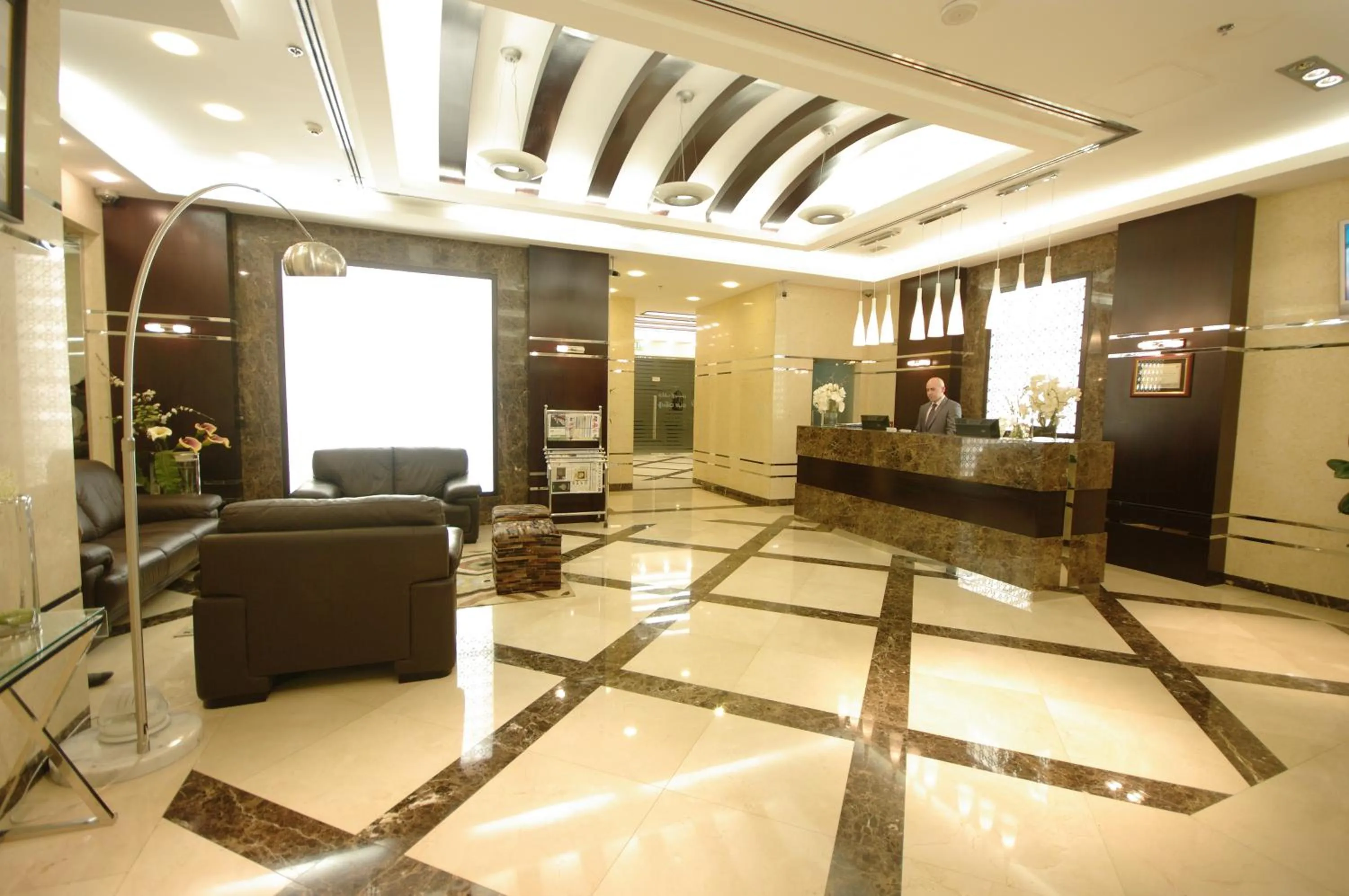 Lobby or reception in Gulf Oasis Hotel Apartments Fz LLC