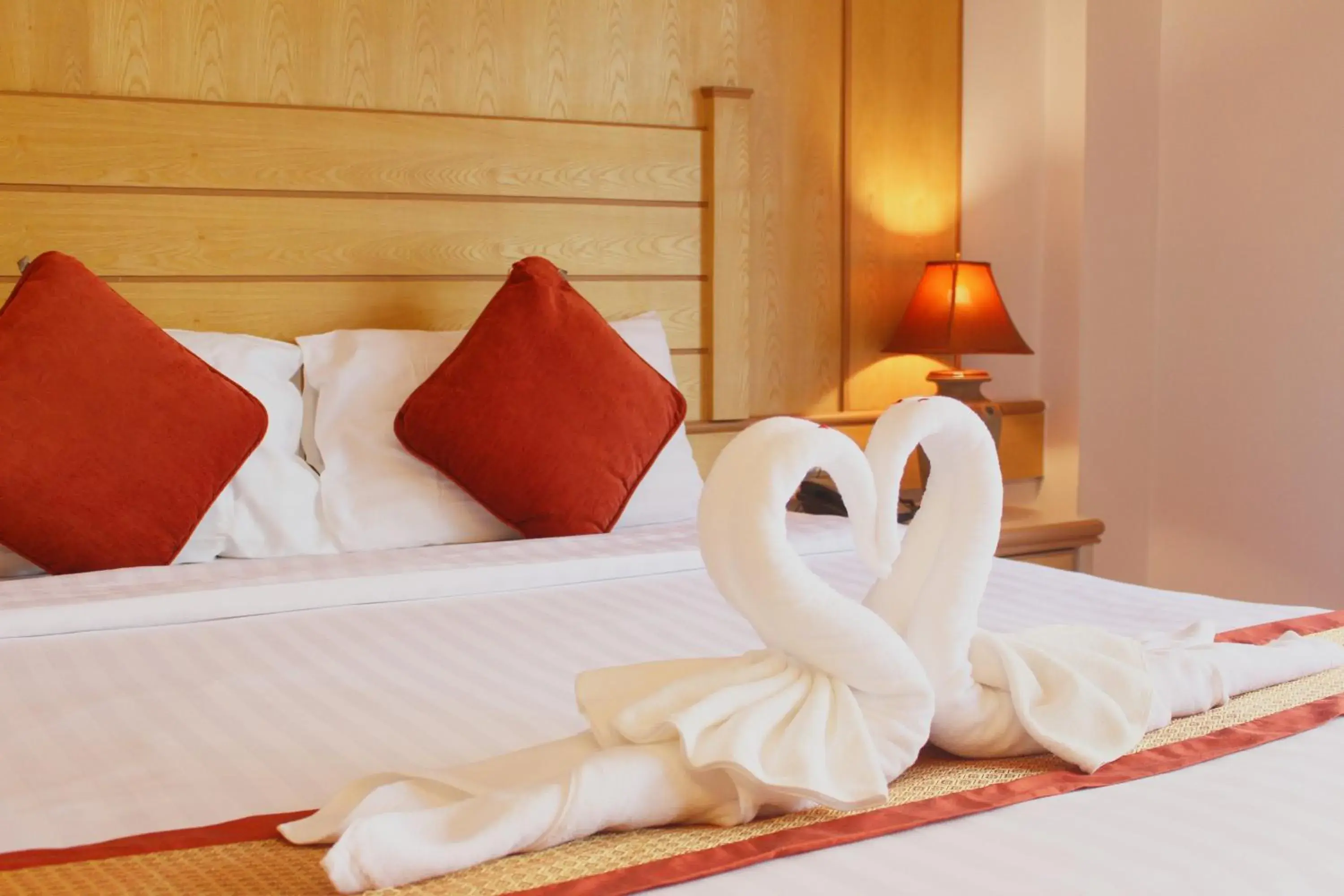 Bed in Baan Boa Resort Bed in Baan Boa Resort