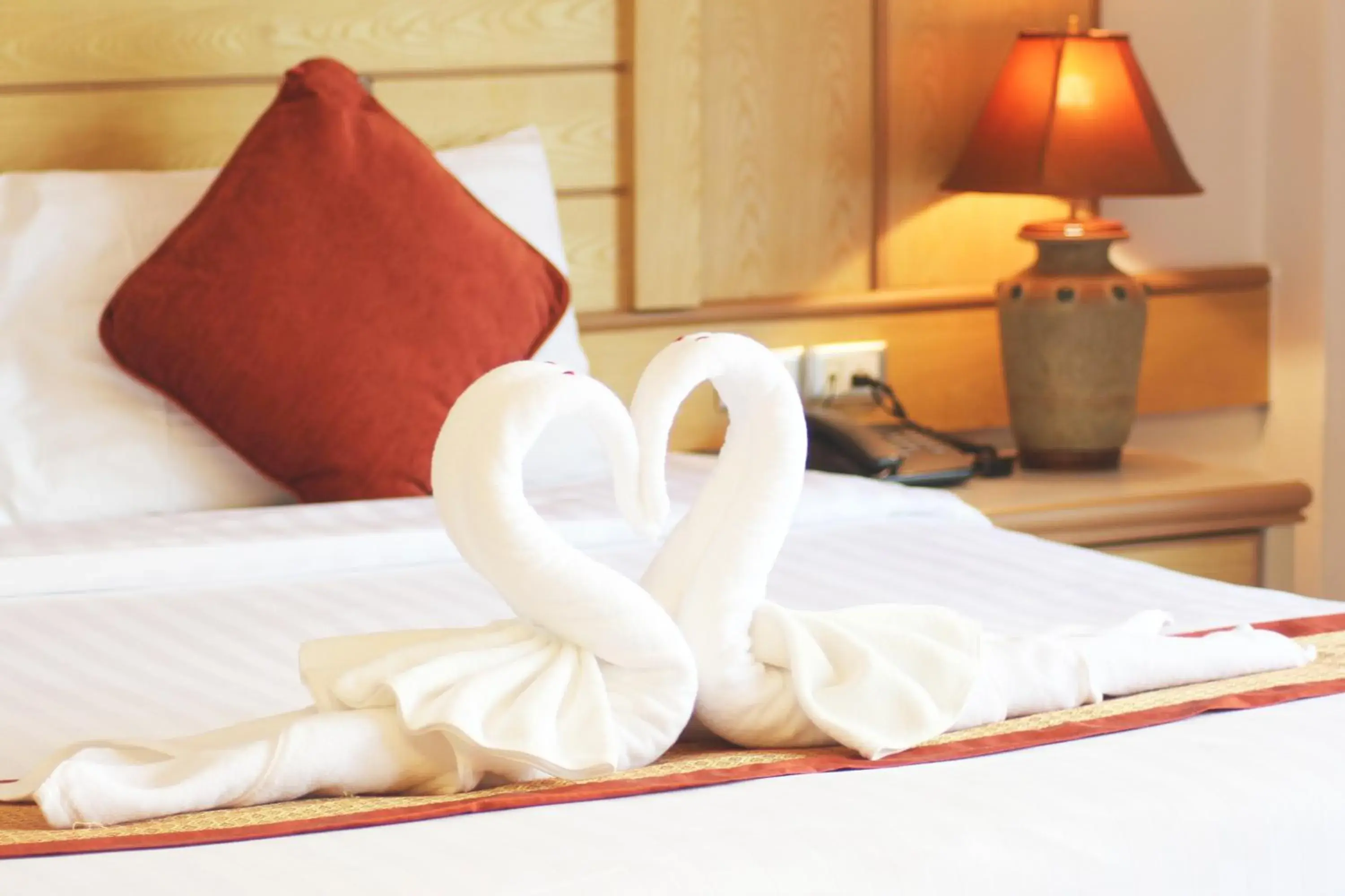 Bed in Baan Boa Resort Bed in Baan Boa Resort