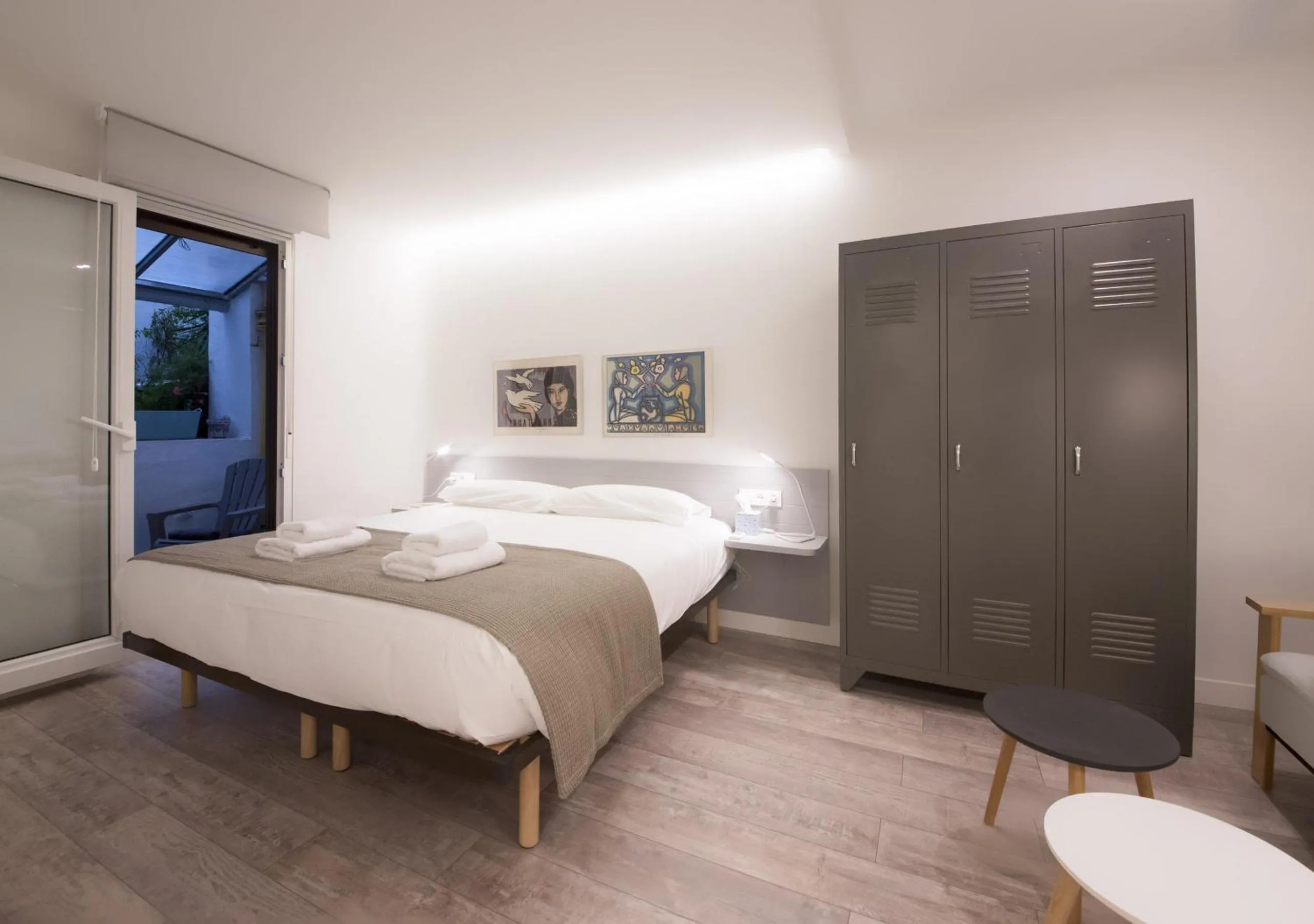 Bed in Ku by Oldtown San Sebastian apartments