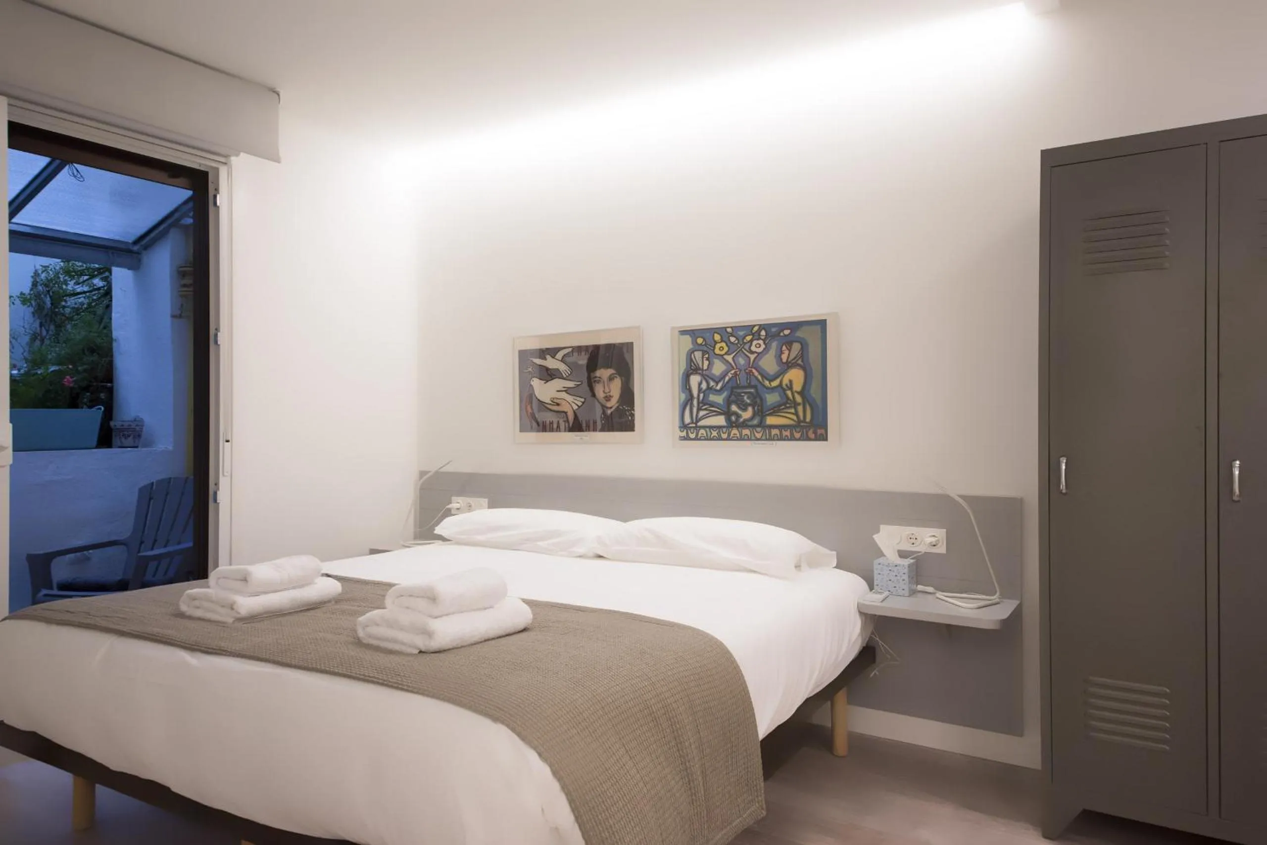 Bed in Ku by Oldtown San Sebastian apartments
