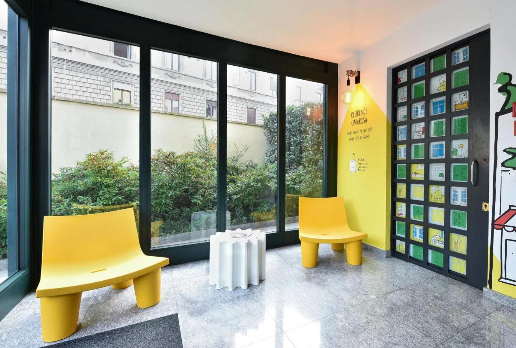 Lobby or reception in Residence Cimarosa