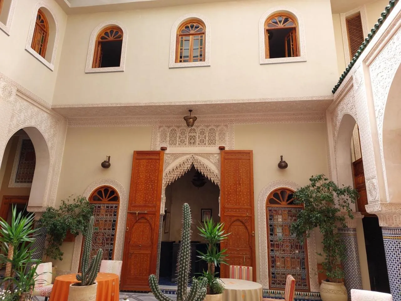 Patio in Riad Andalib