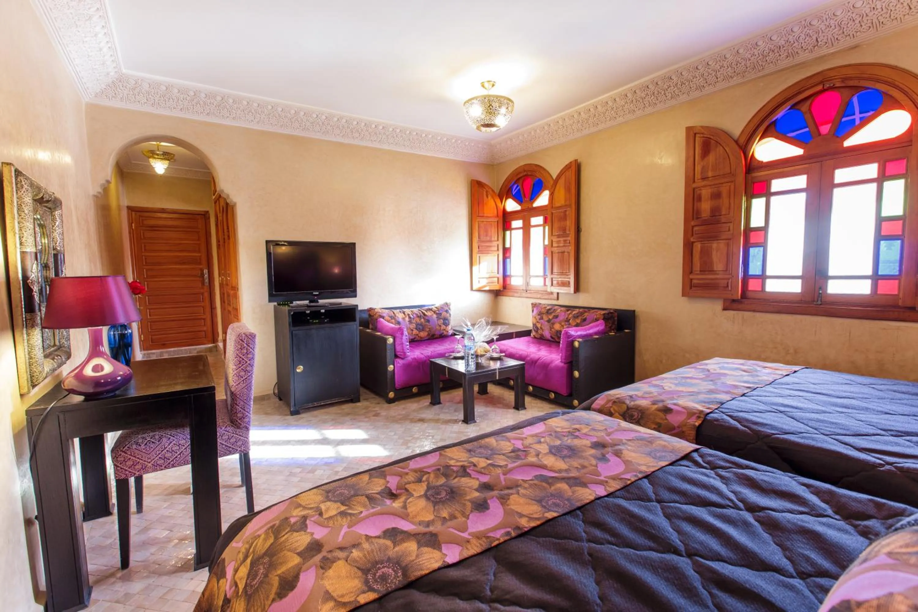 Photo of the whole room, Bed in Riad Andalib