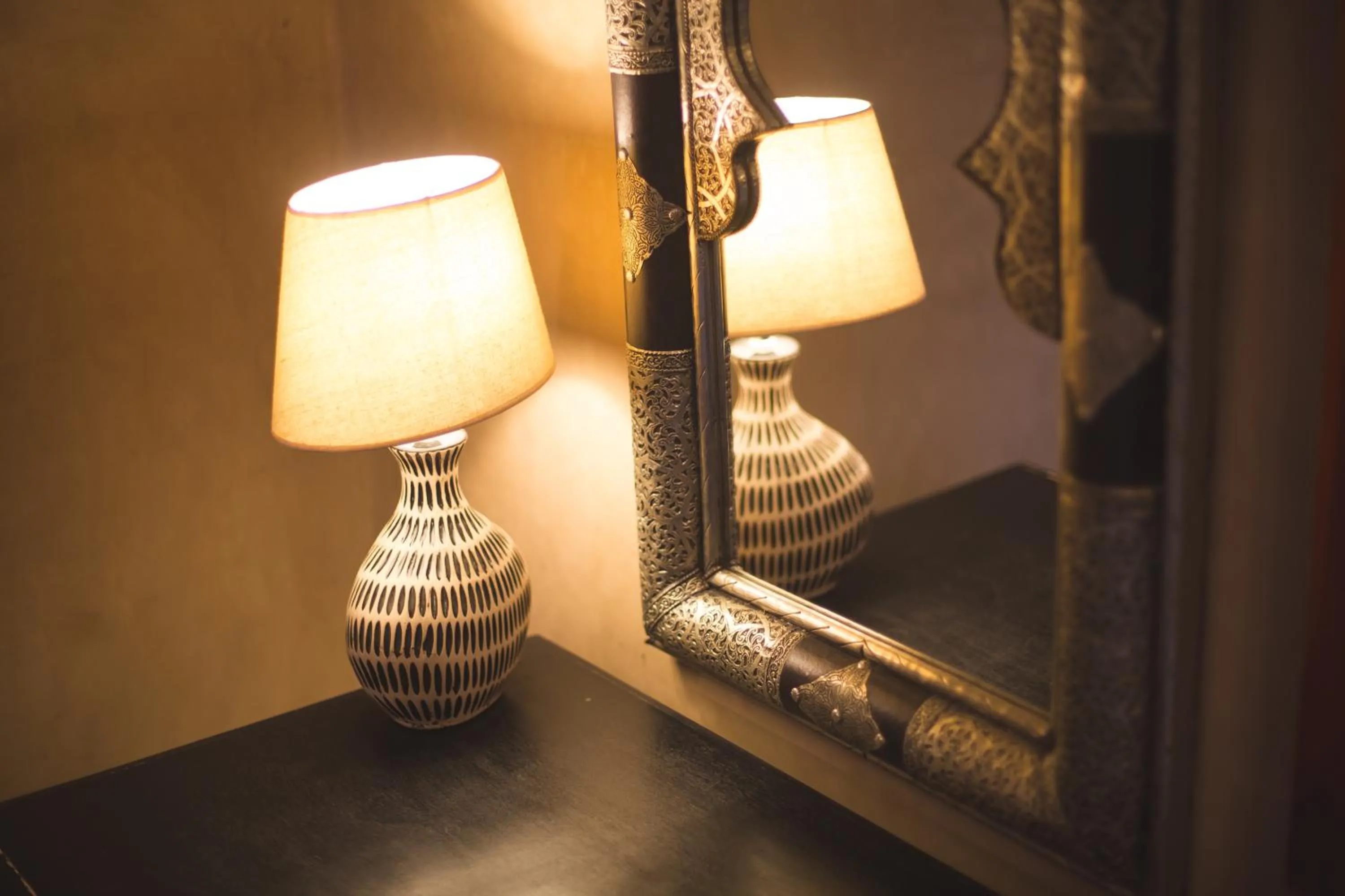 Decorative detail in Riad Andalib