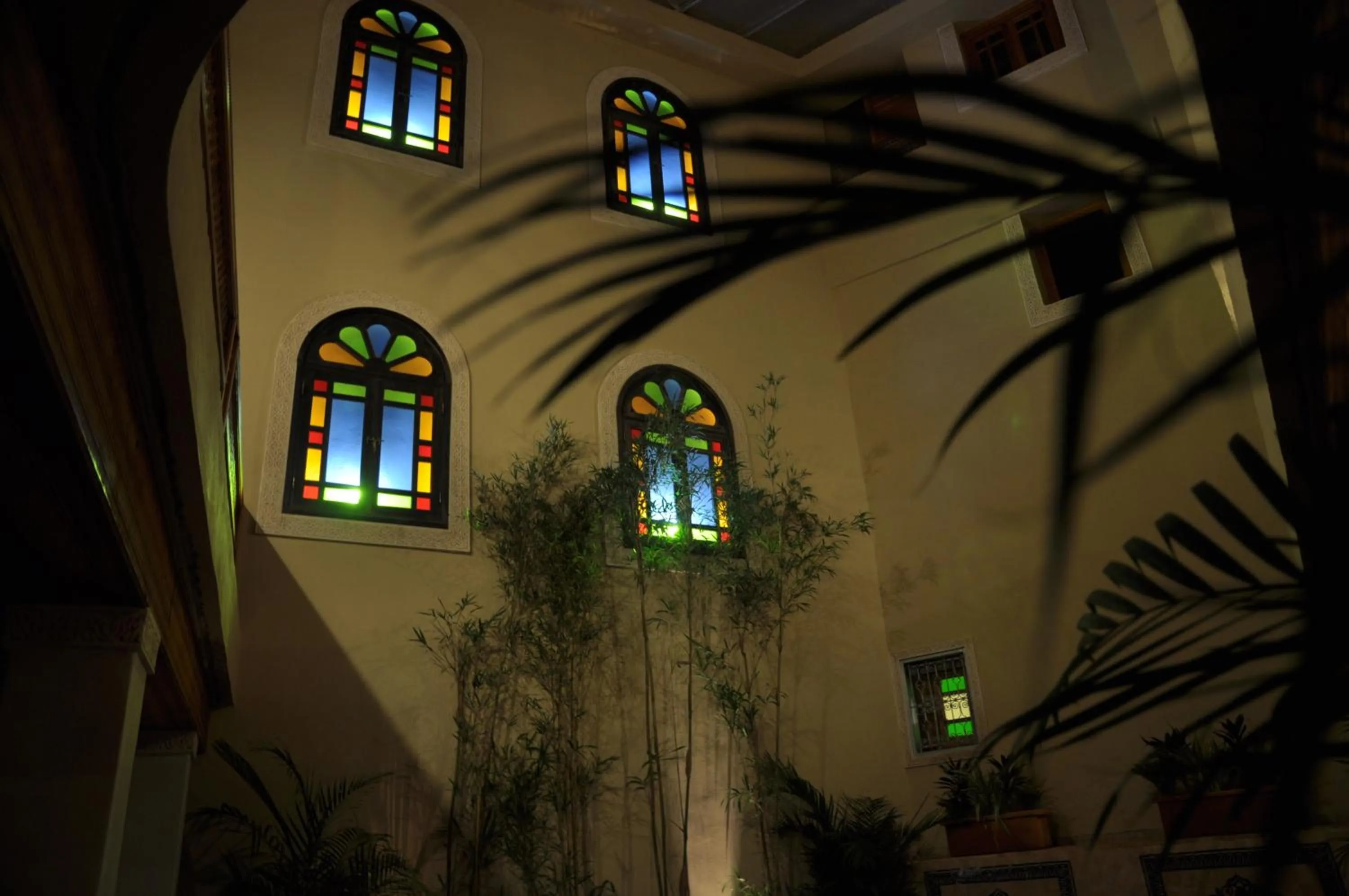 Decorative detail in Riad Andalib