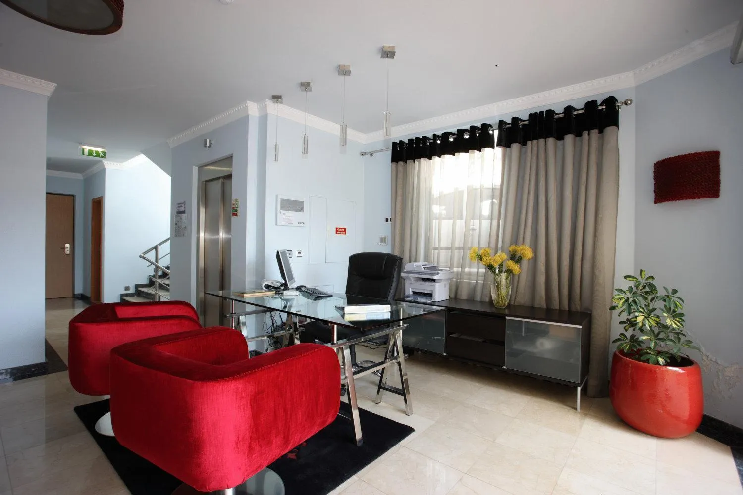 Lobby or reception in Hotel Apartamentos Baia Brava