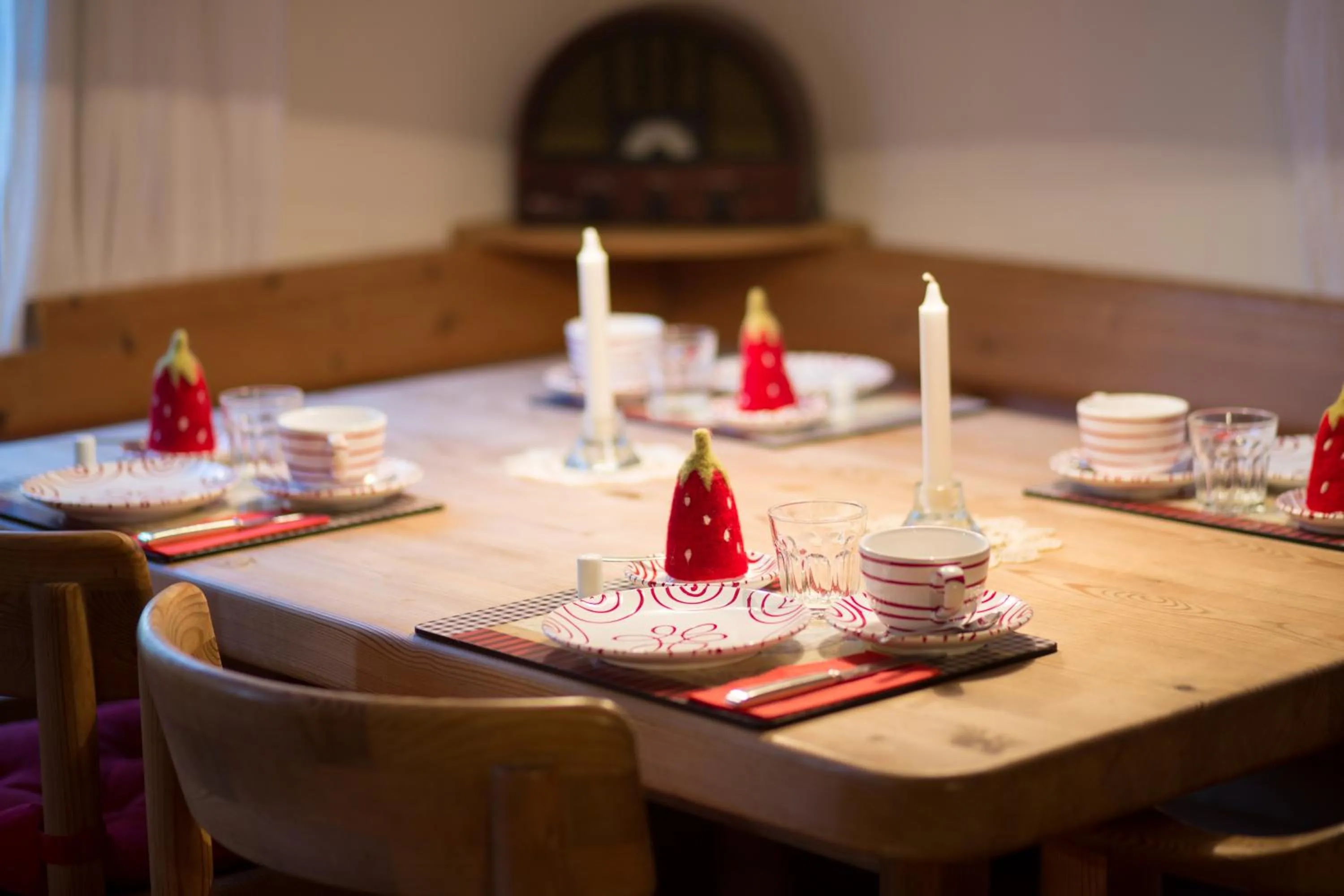 Communal kitchen in Beate's Bed & Breakfast