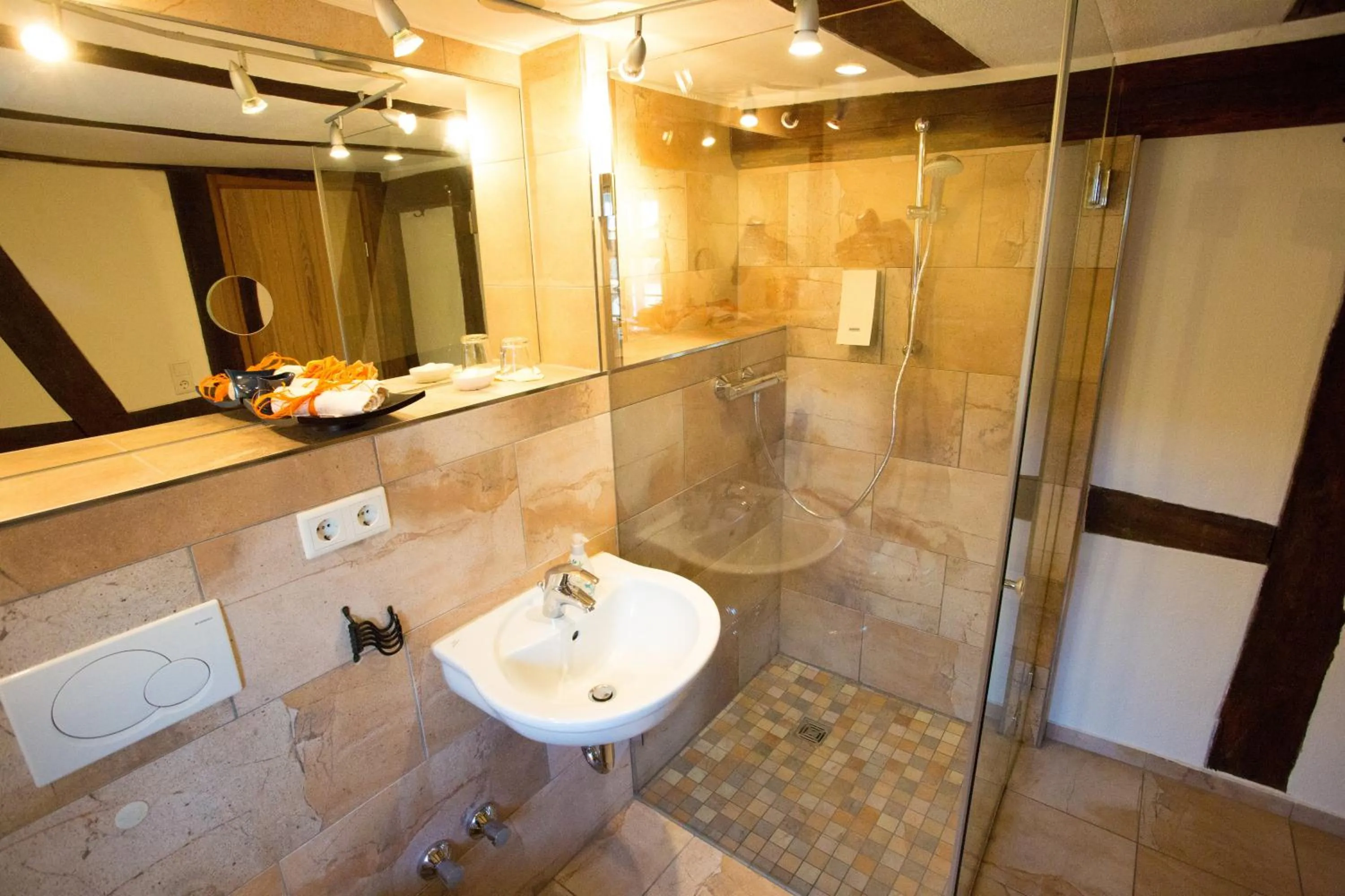 Bathroom in Beate's Bed & Breakfast