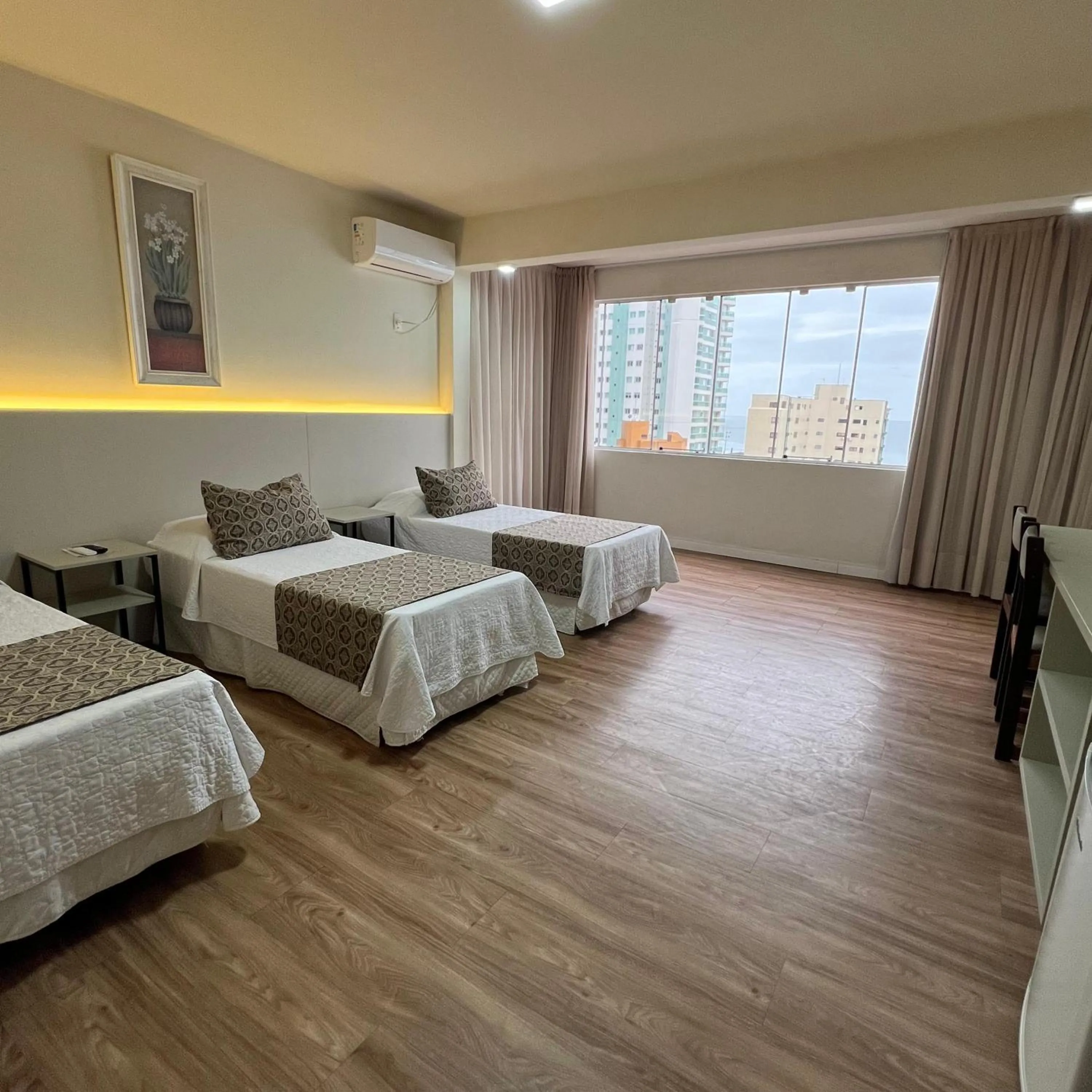 Bed in Hotel Geranium