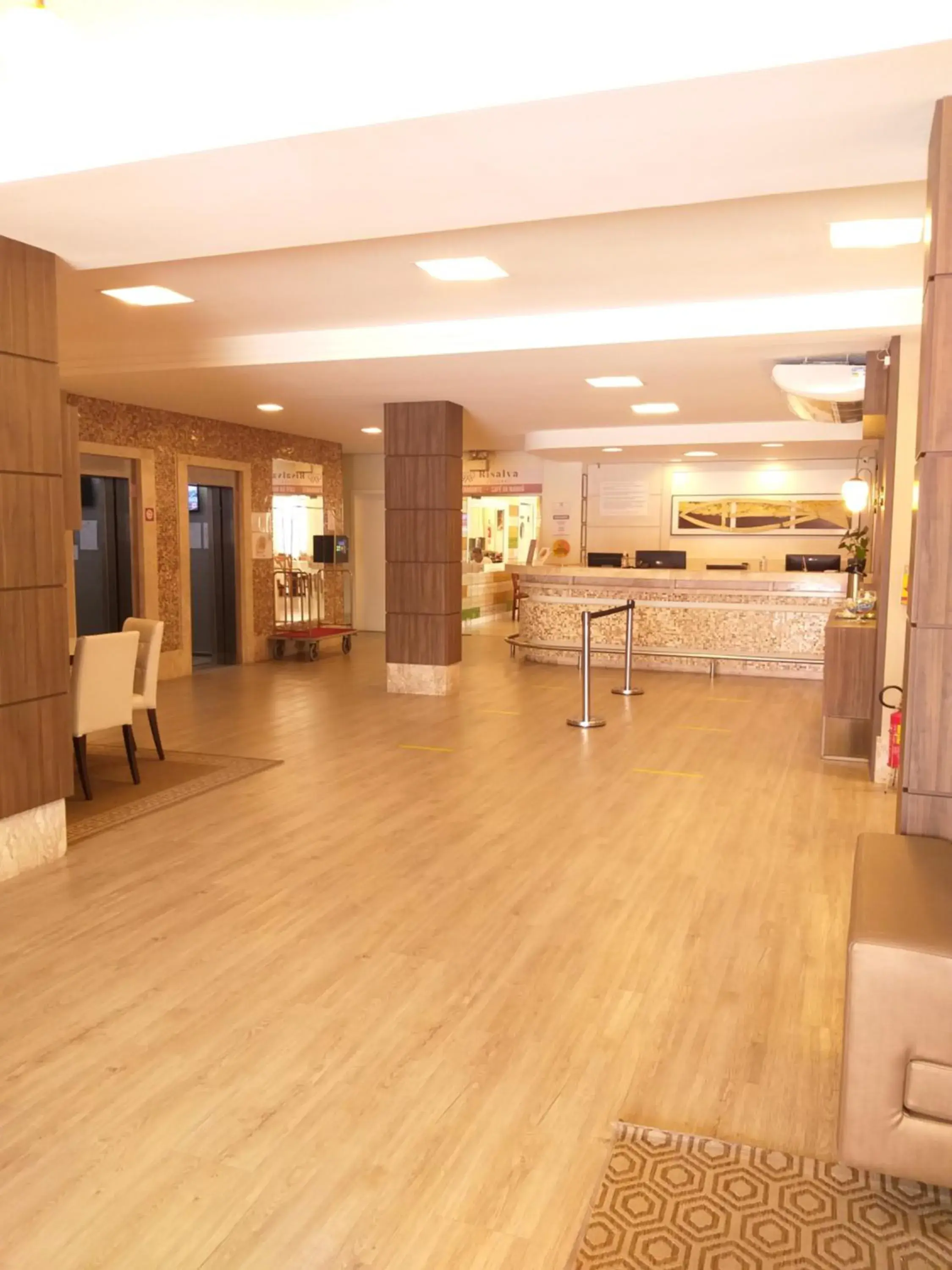 Lobby or reception in Hotel Geranium Lobby or reception in Hotel Geranium