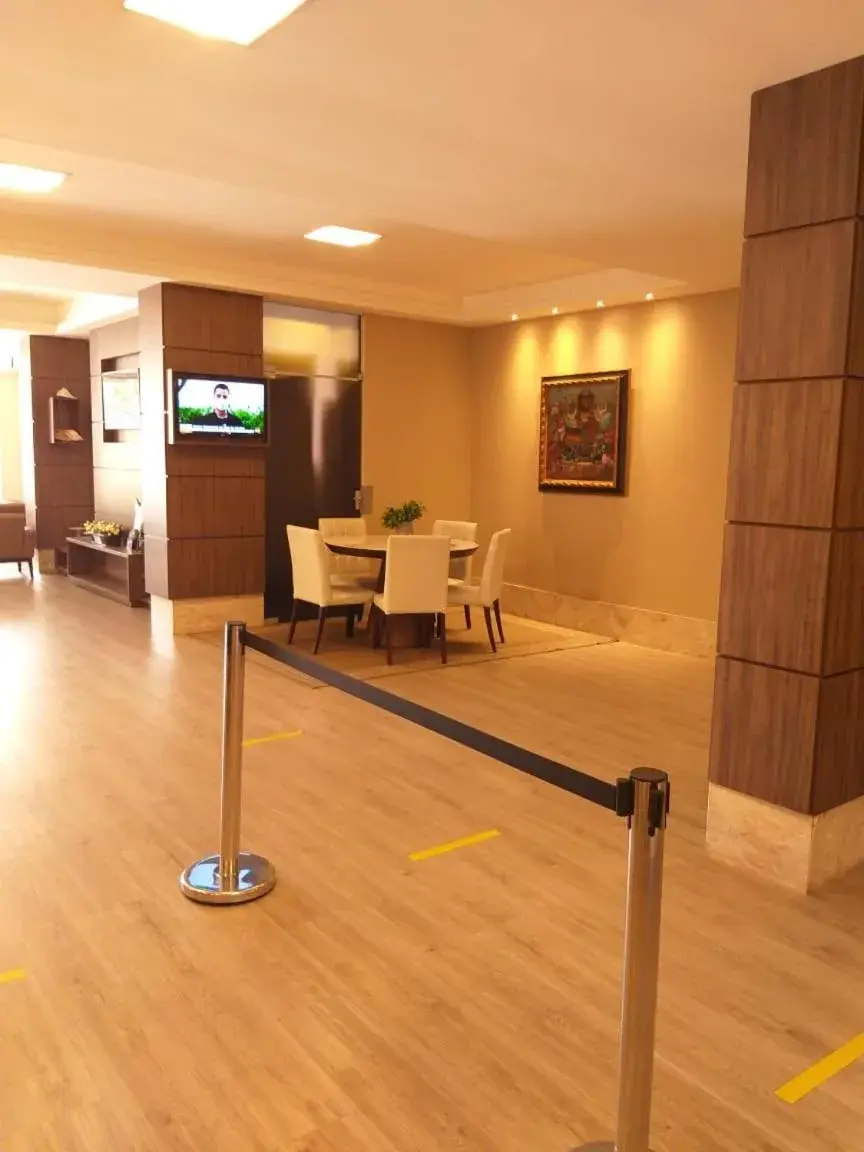 Lobby or reception in Hotel Geranium Lobby or reception in Hotel Geranium