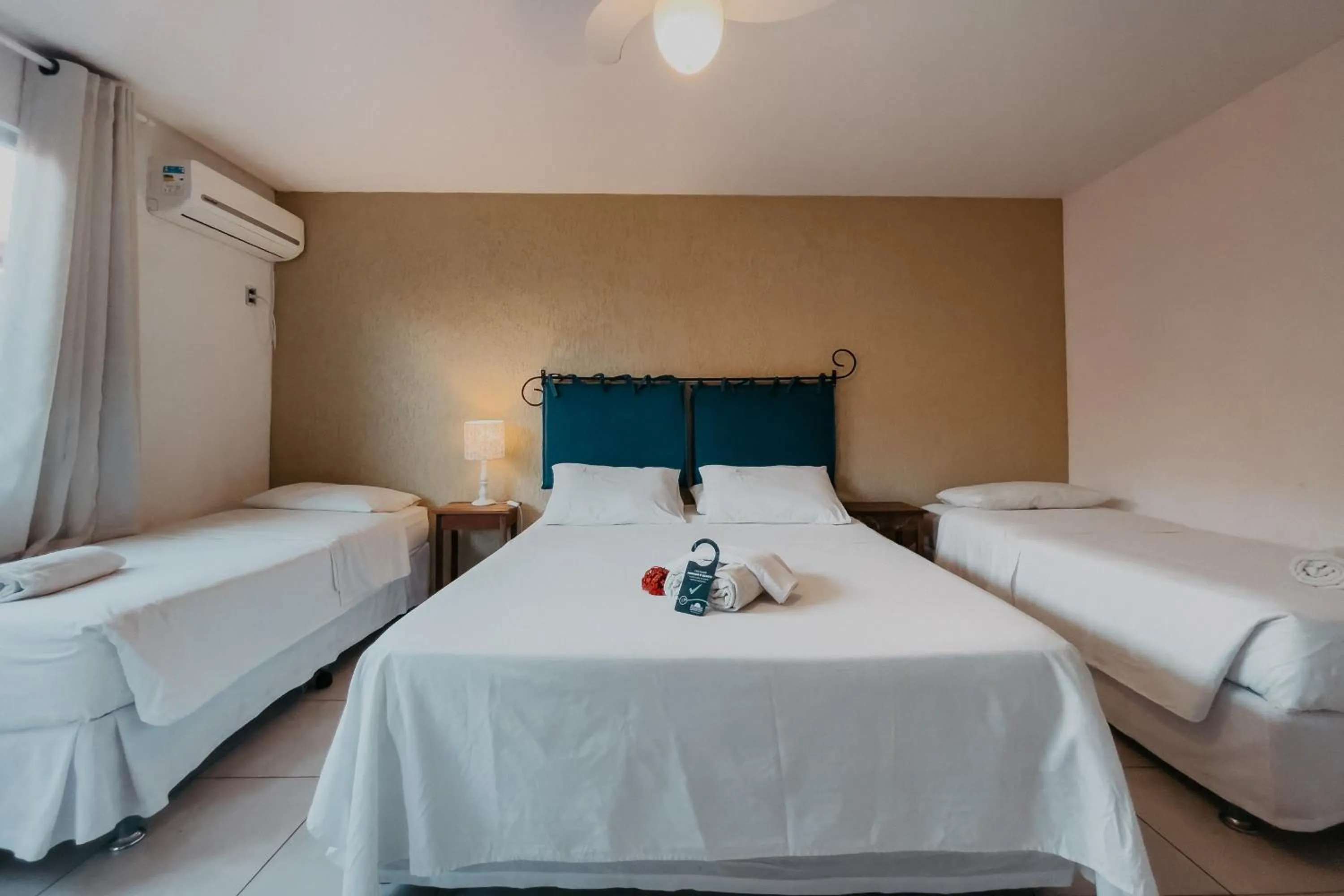 Bed in Pousada Sabledor