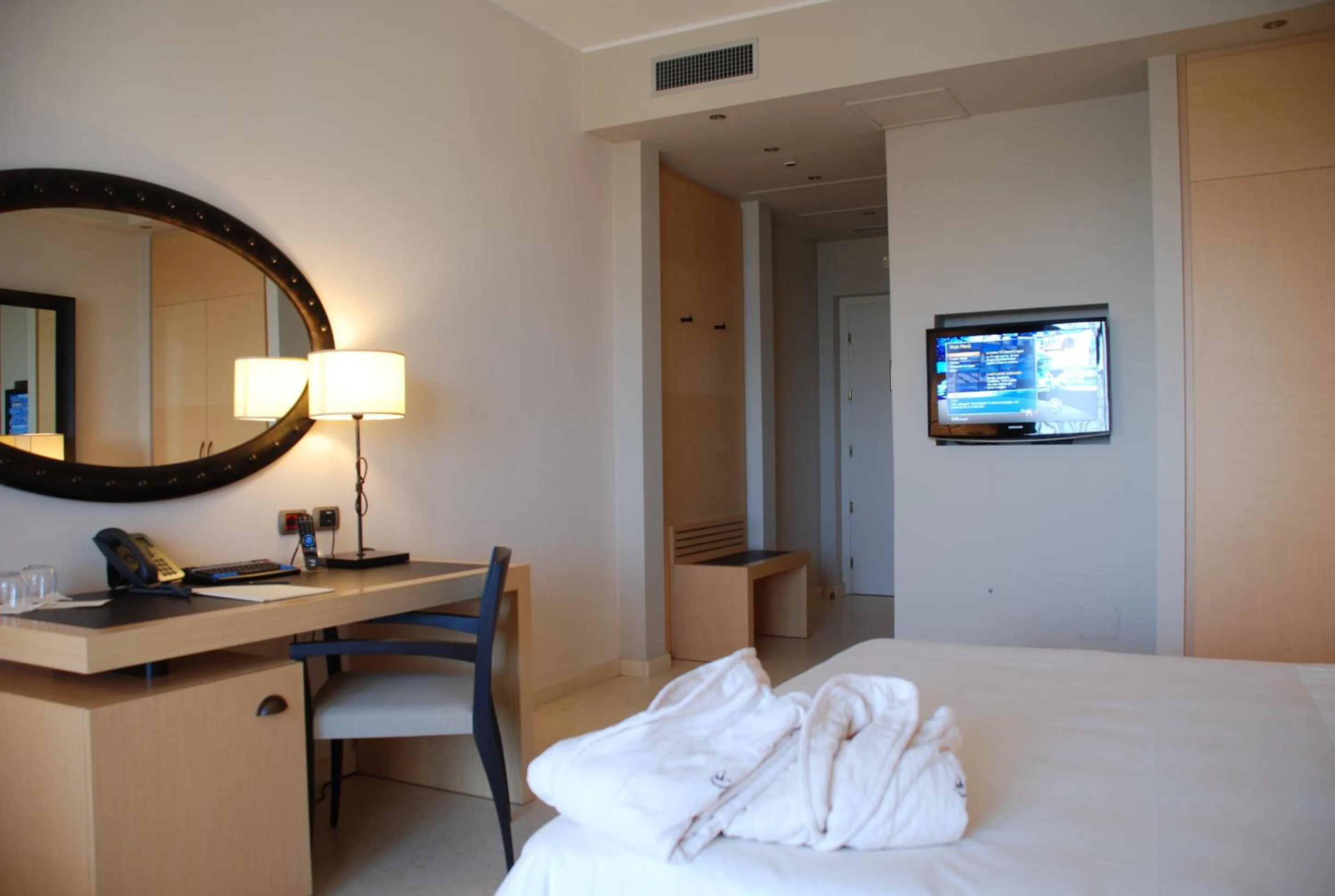 Bedroom, Bed in Marinagri Greenblu Hotel