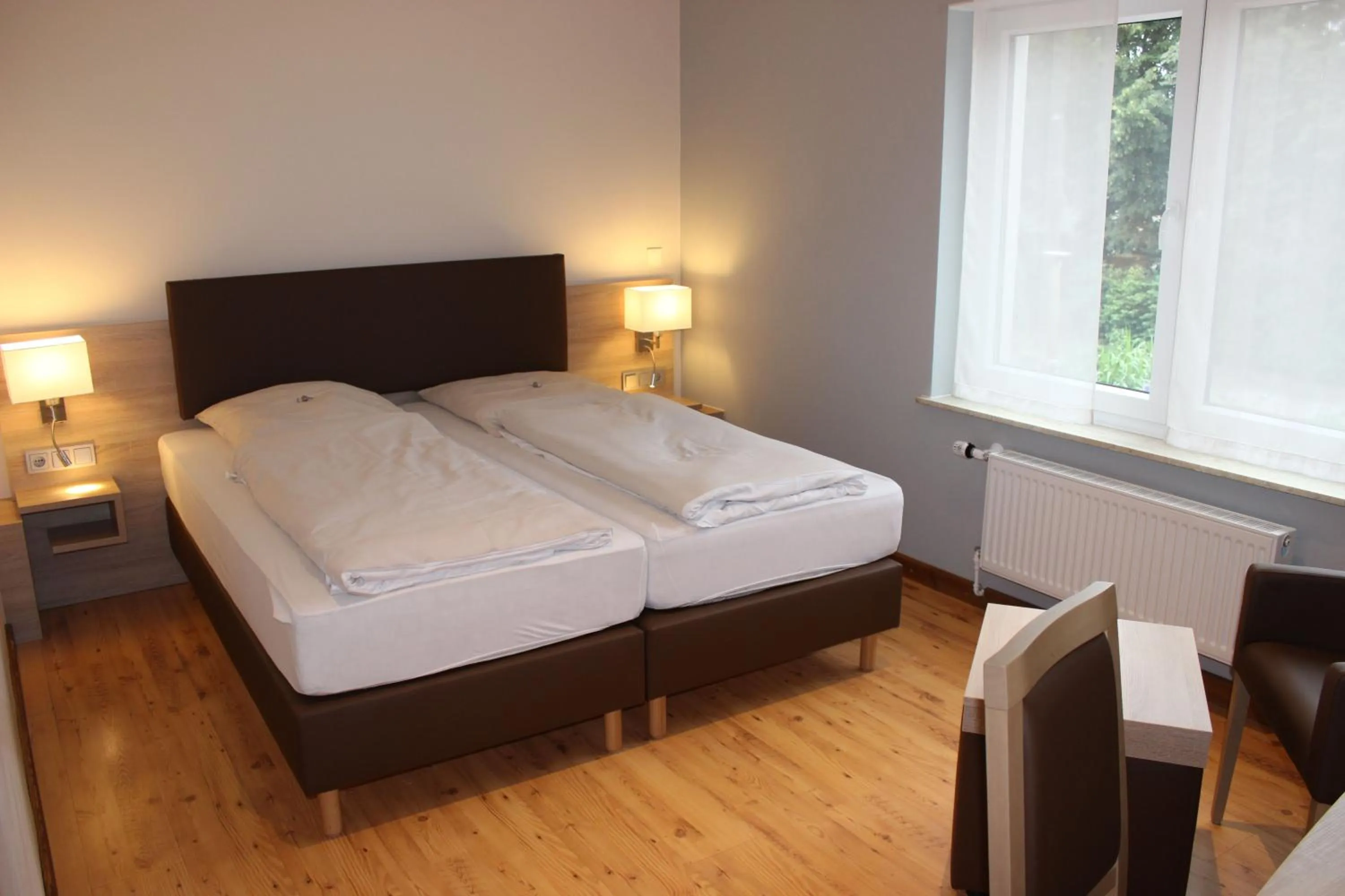 Bed in Hotel Dreimädelhaus