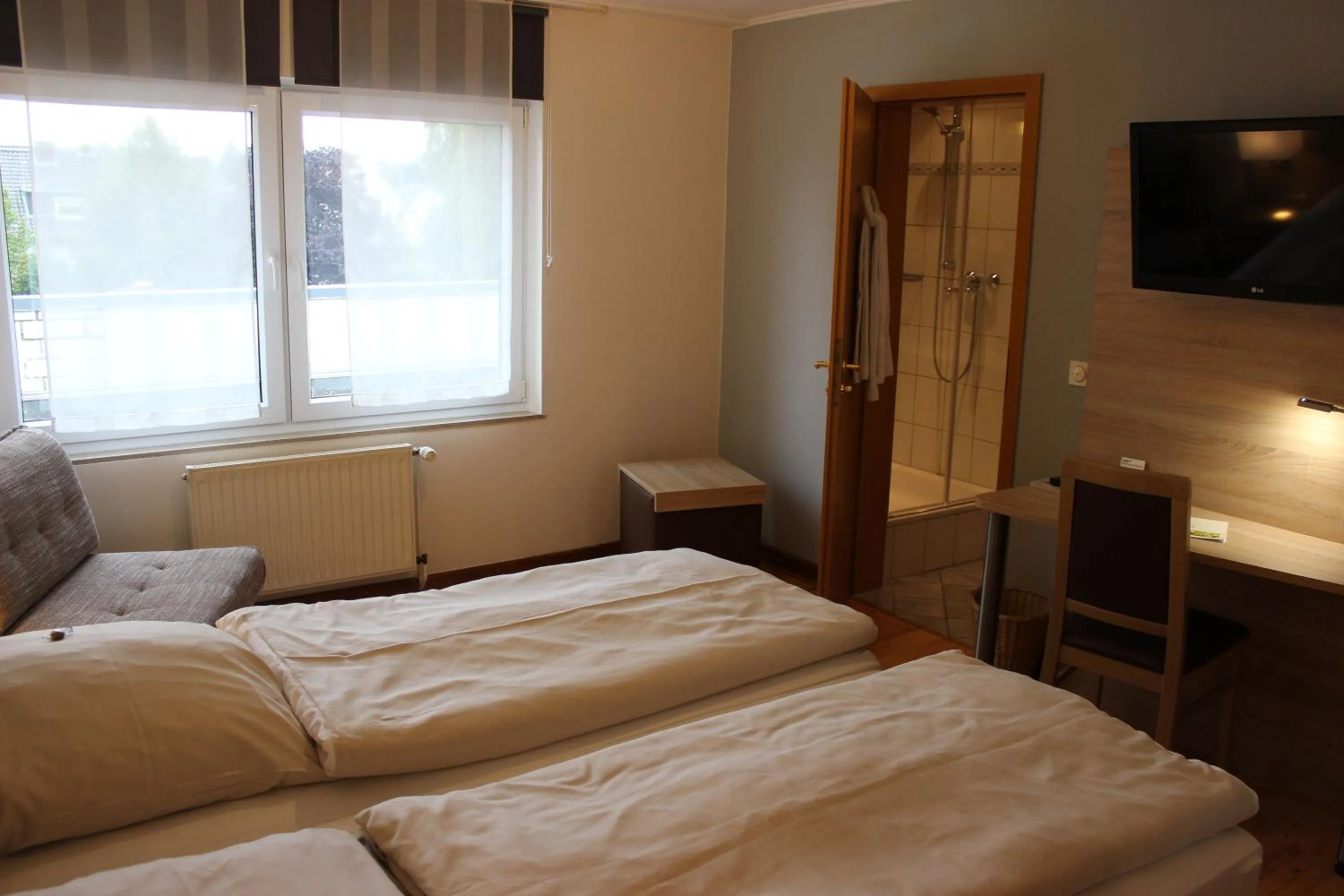 Bed in Hotel Dreimädelhaus