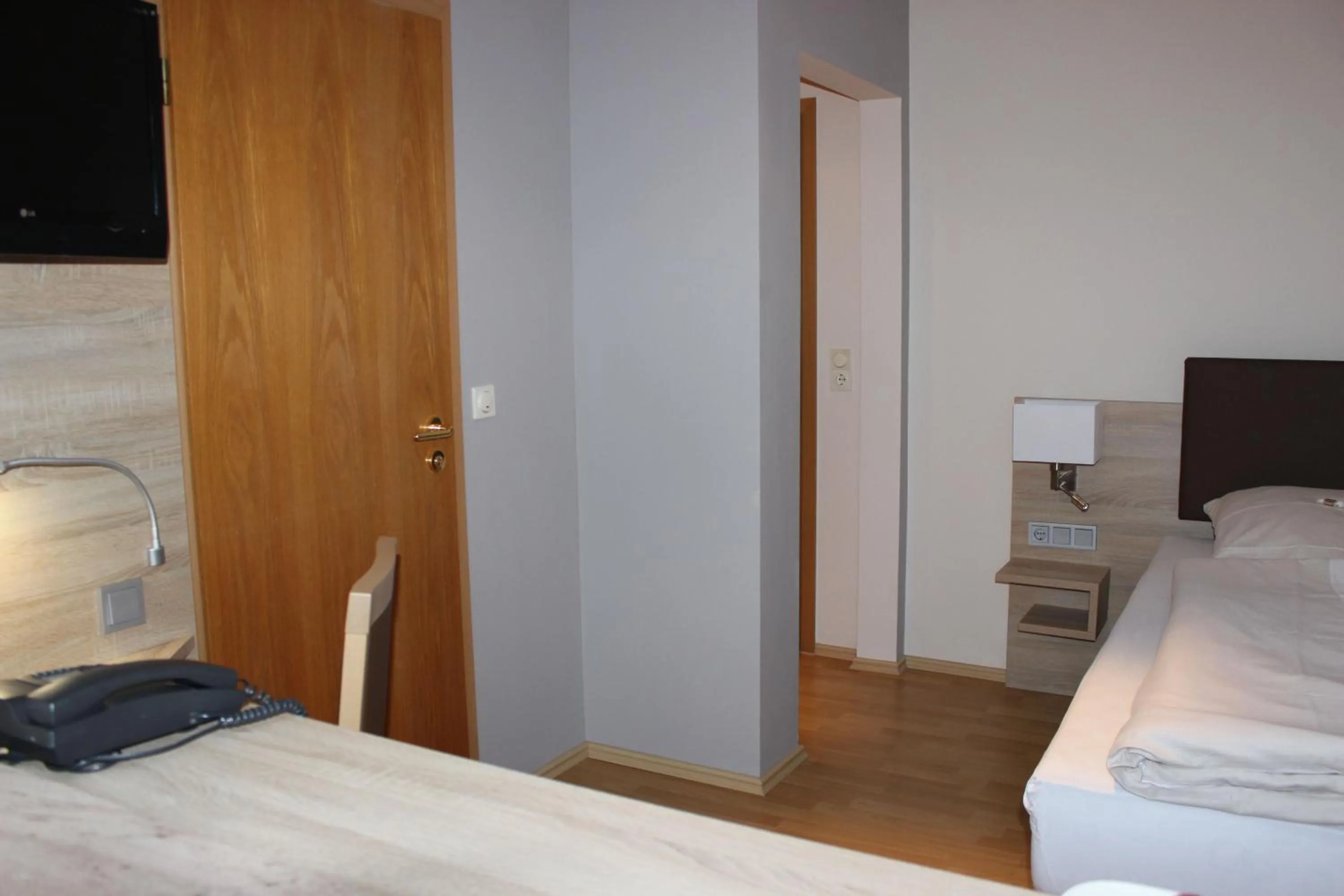 Bed in Hotel Dreimädelhaus