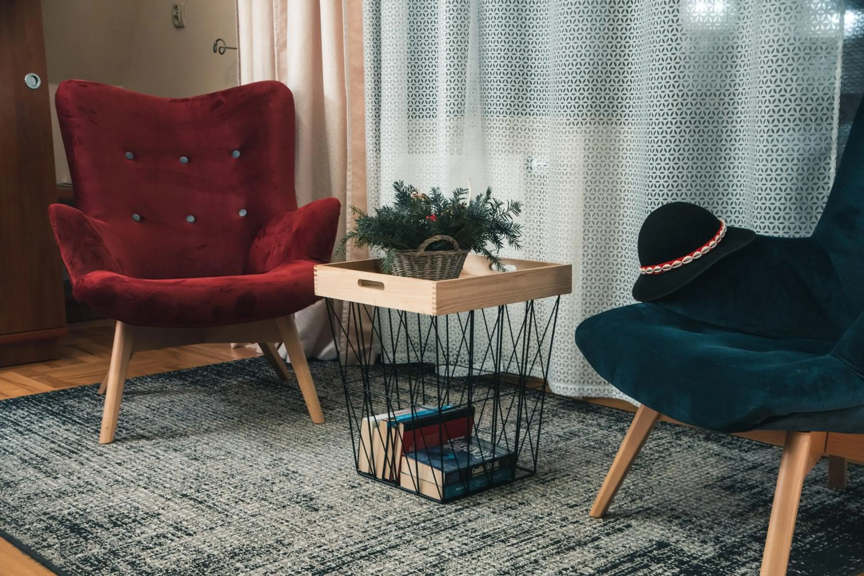 Seating area in Apolonia Willa