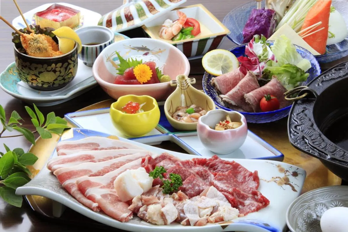 Dinner in Kasuga no Mori