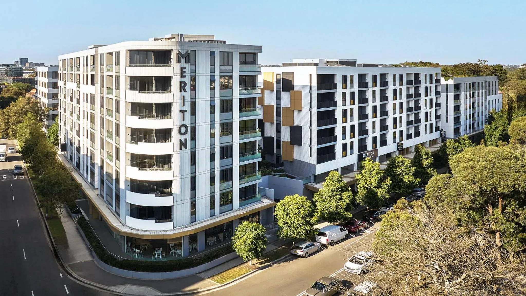 Property building in Meriton Suites Coward Street, Mascot