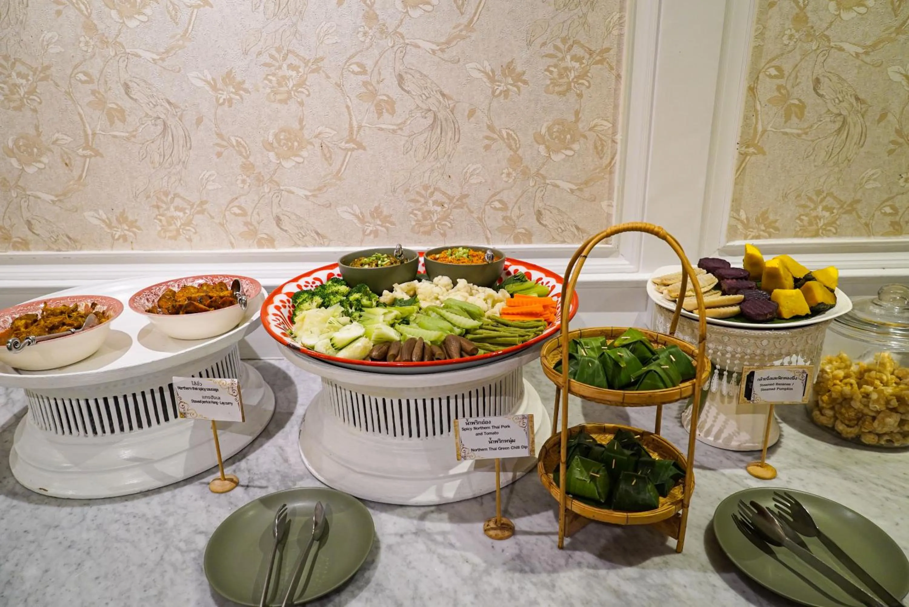 Breakfast in At Pingnakorn Riverside