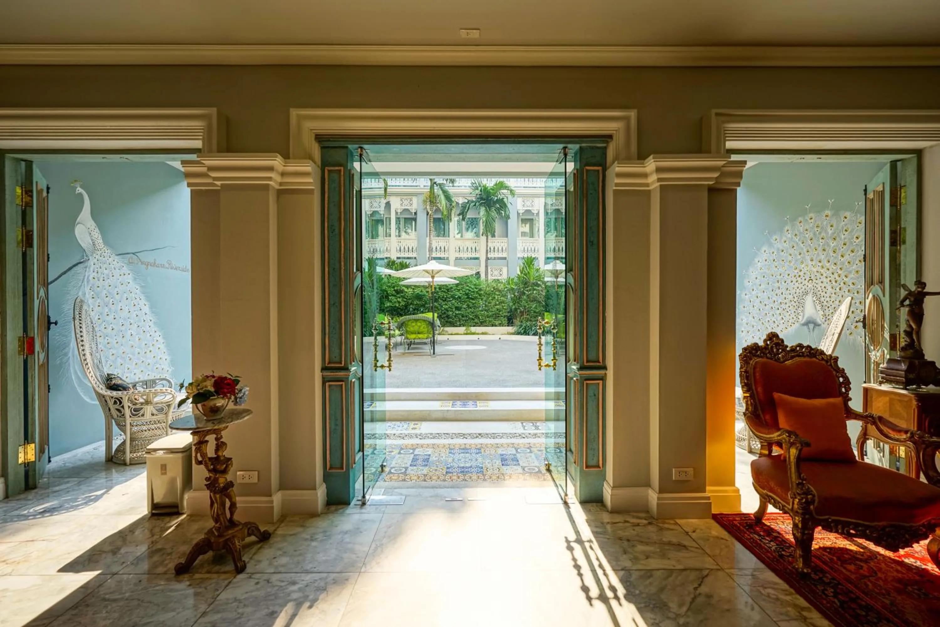 Lobby or reception in At Pingnakorn Riverside